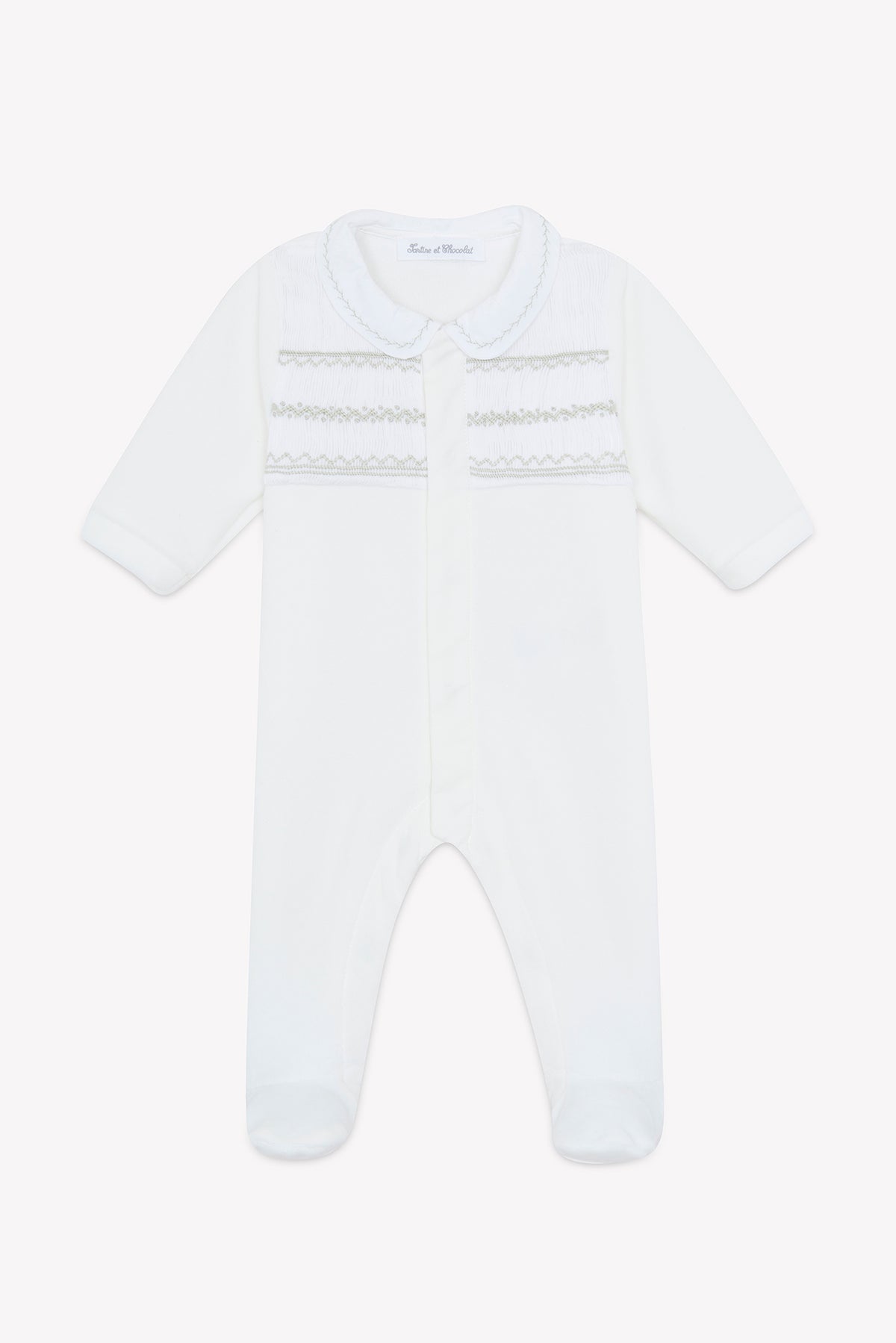 Babygrows - Baby Night Mother-of-pearl / 1M
