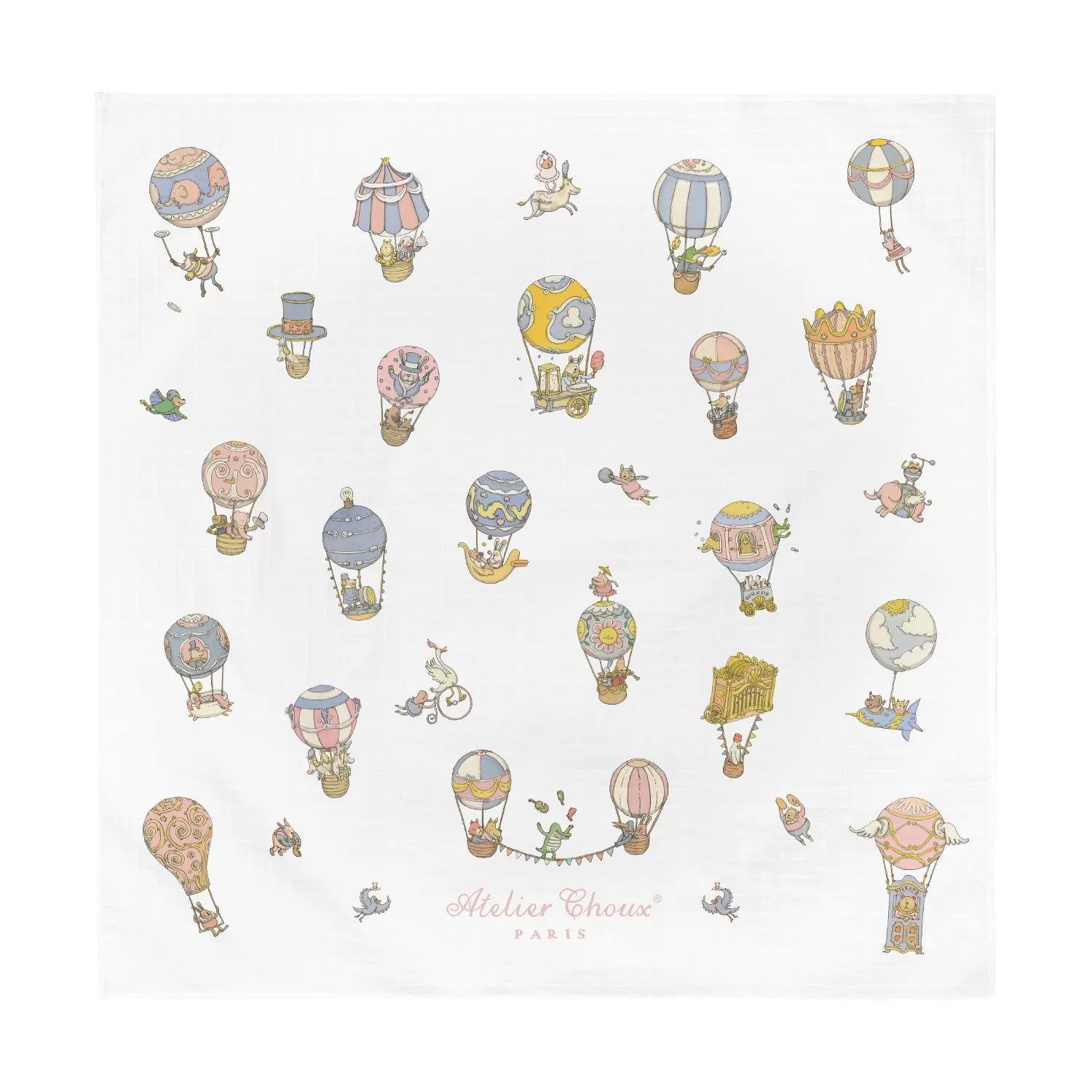 Muslin (Carrés) - Circus - Over The Moon