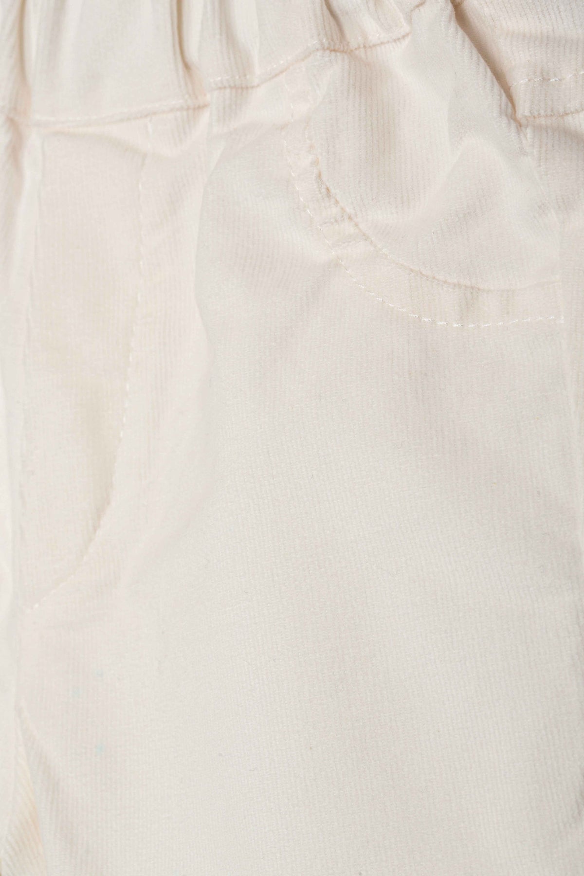 Trousers - Ivory Corduroy Crú