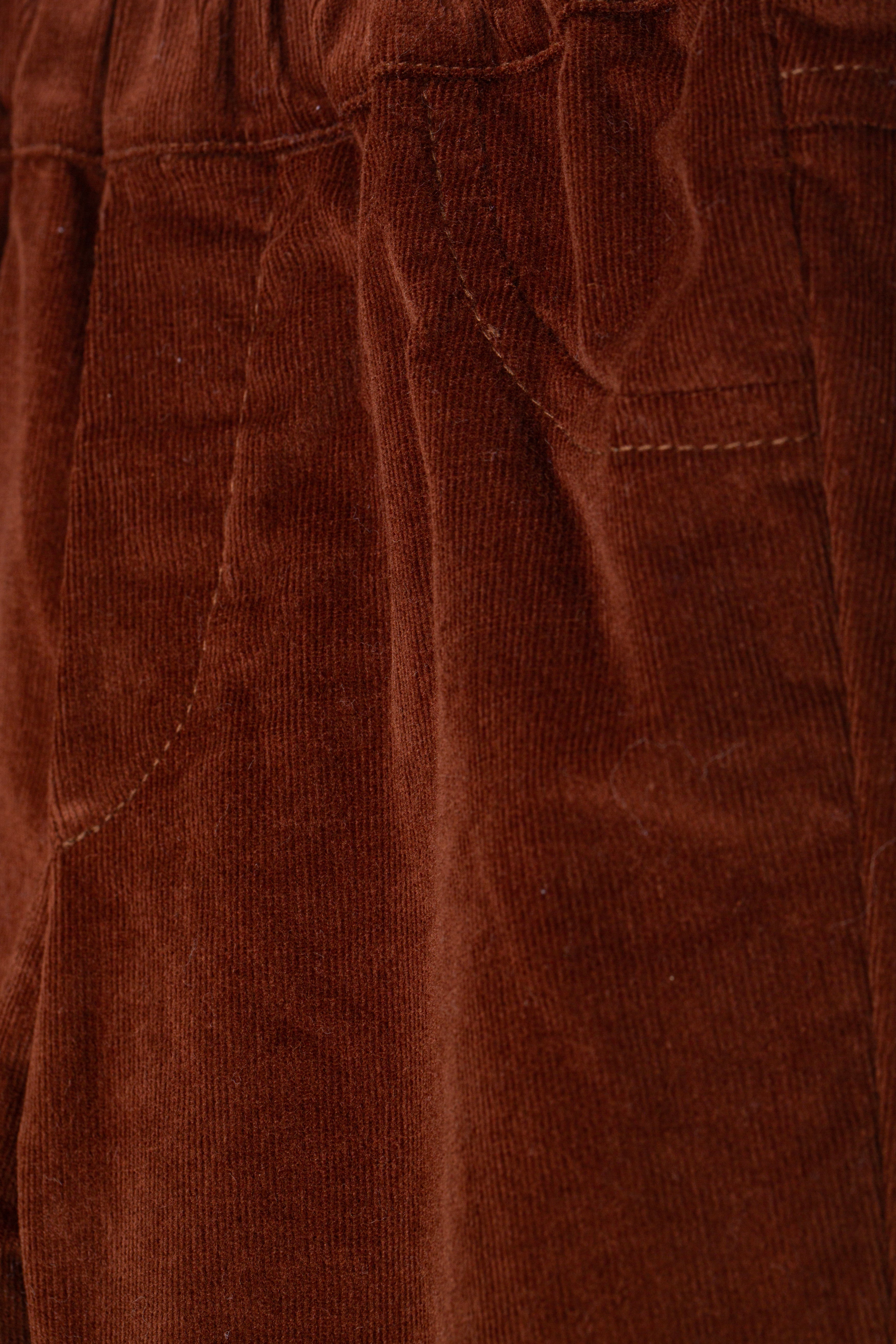 Trousers - Chocolate Corduroy Crú
