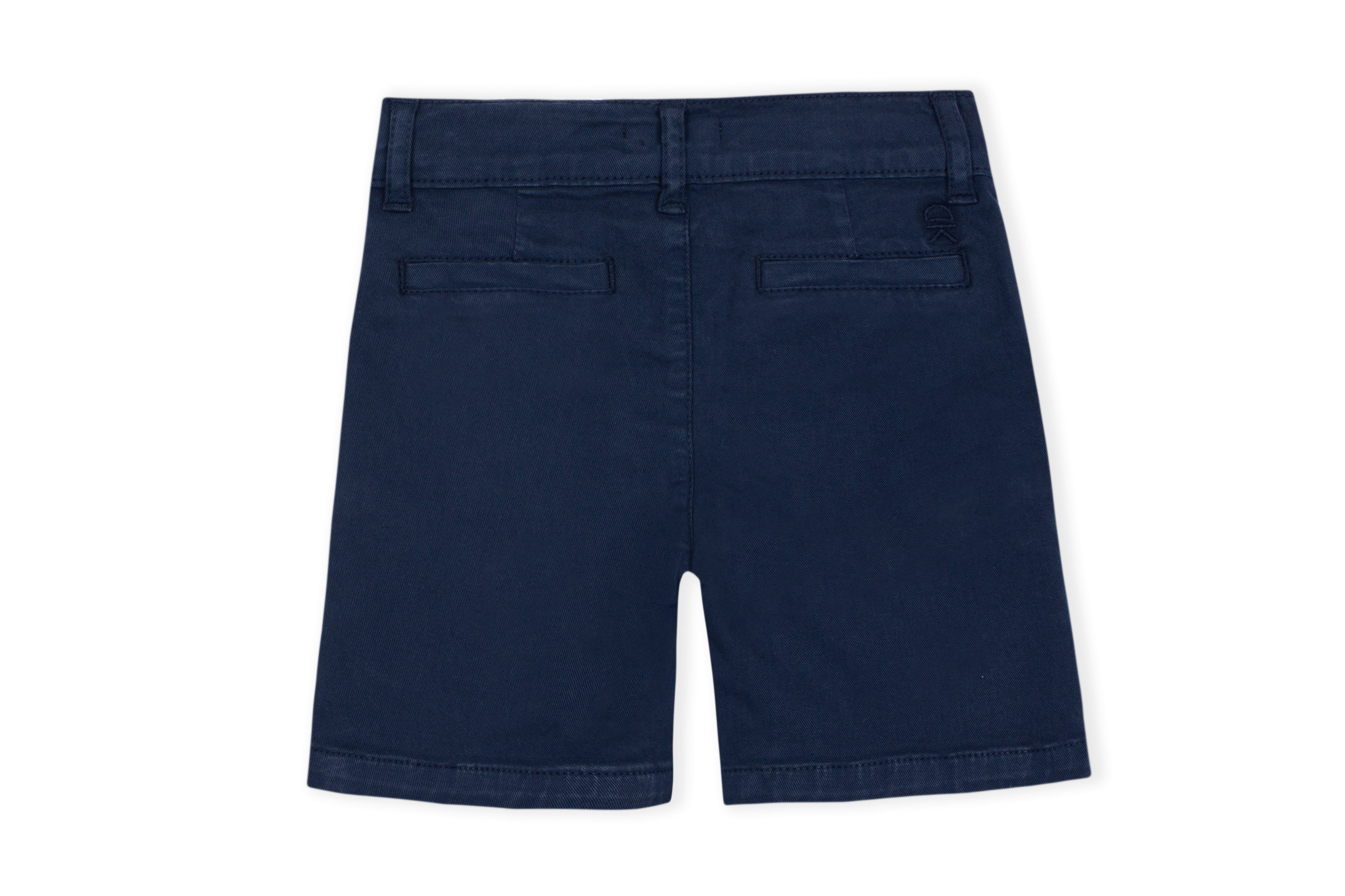 Shorts - Marine Chino-Baumwolle