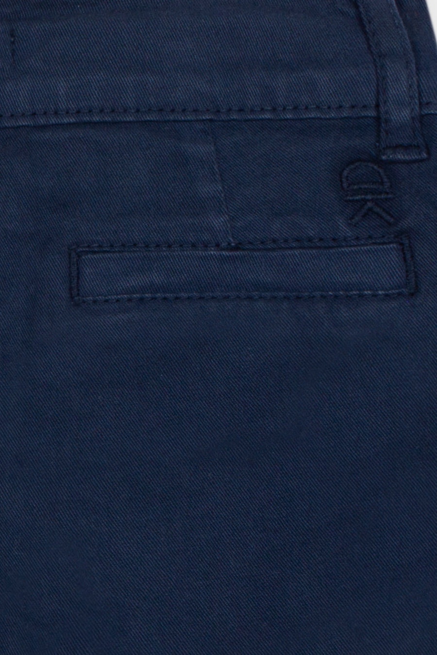 Shorts - Marine Chino-Baumwolle