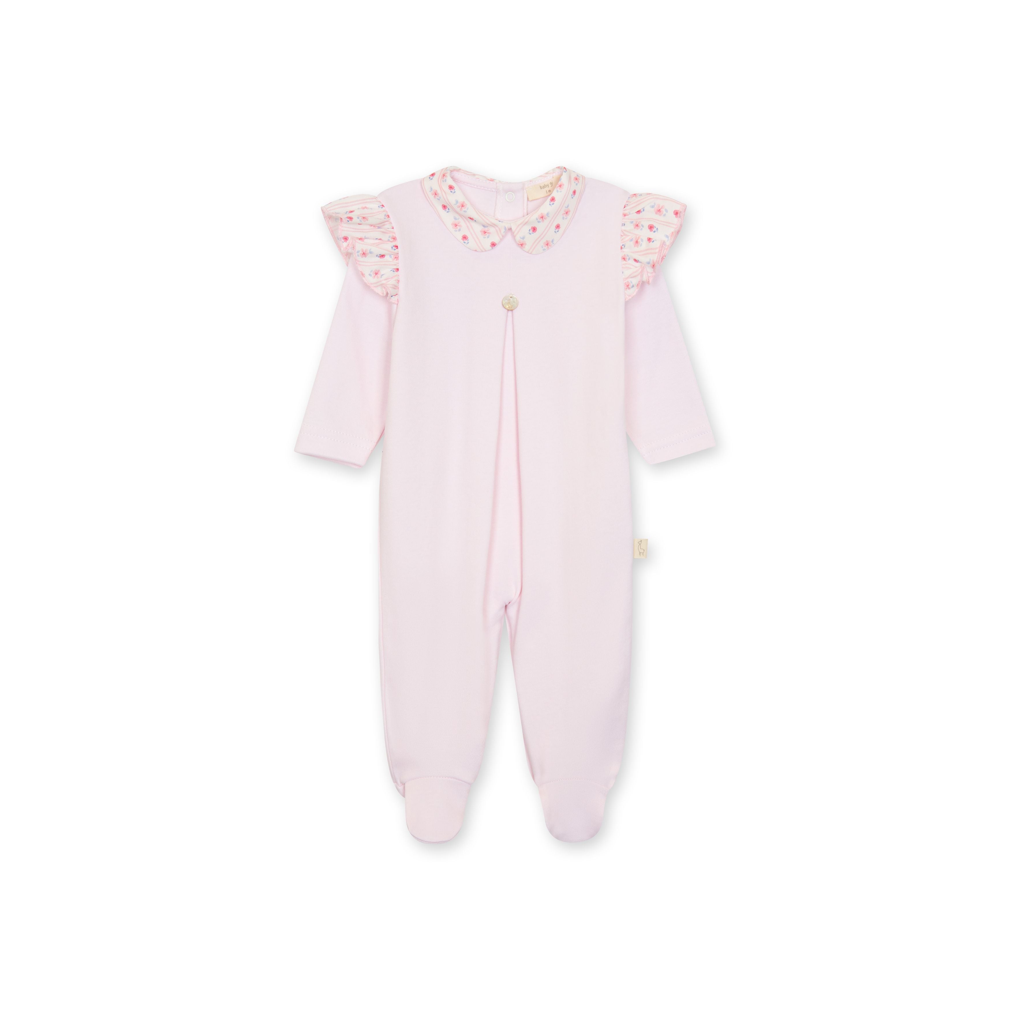 Strampler – Rosengarten in Pink