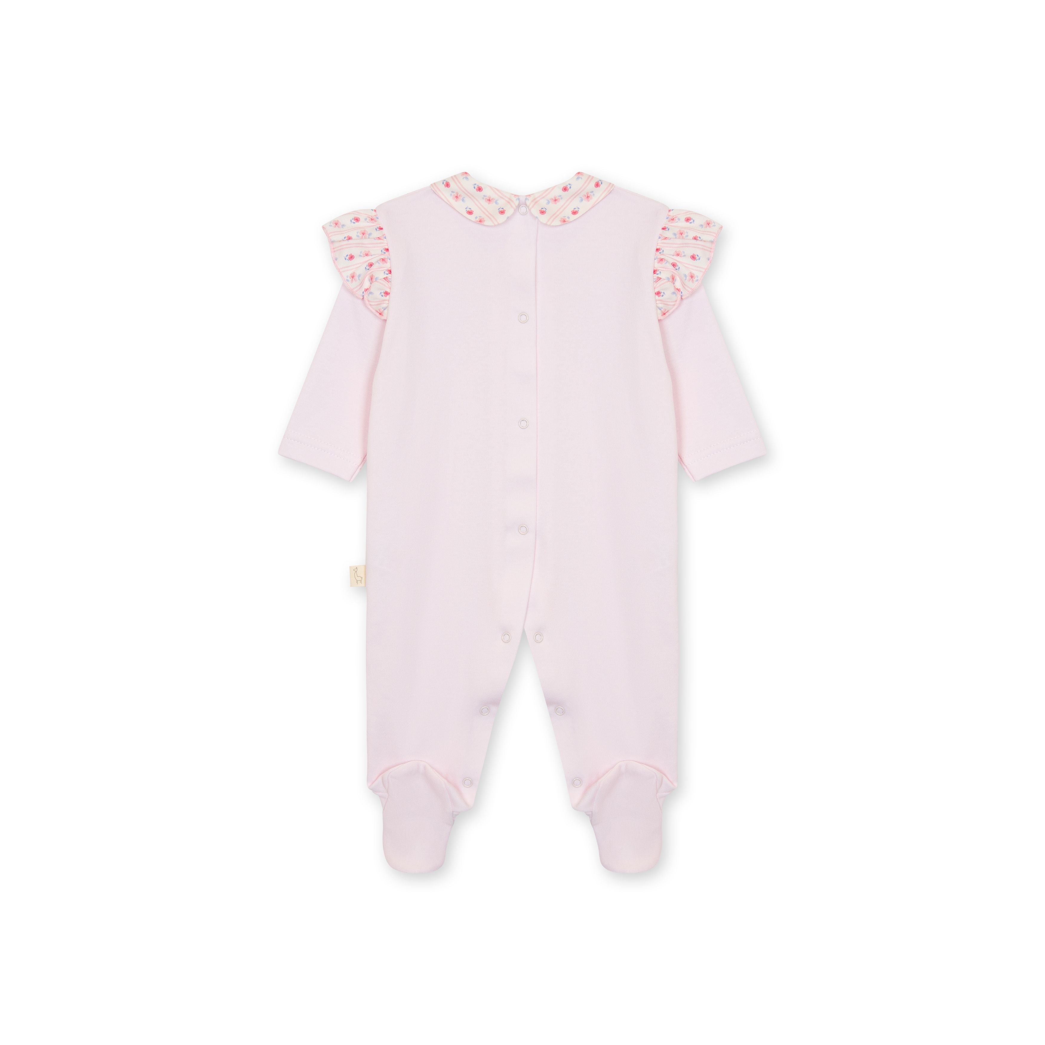 Strampler – Rosengarten in Pink