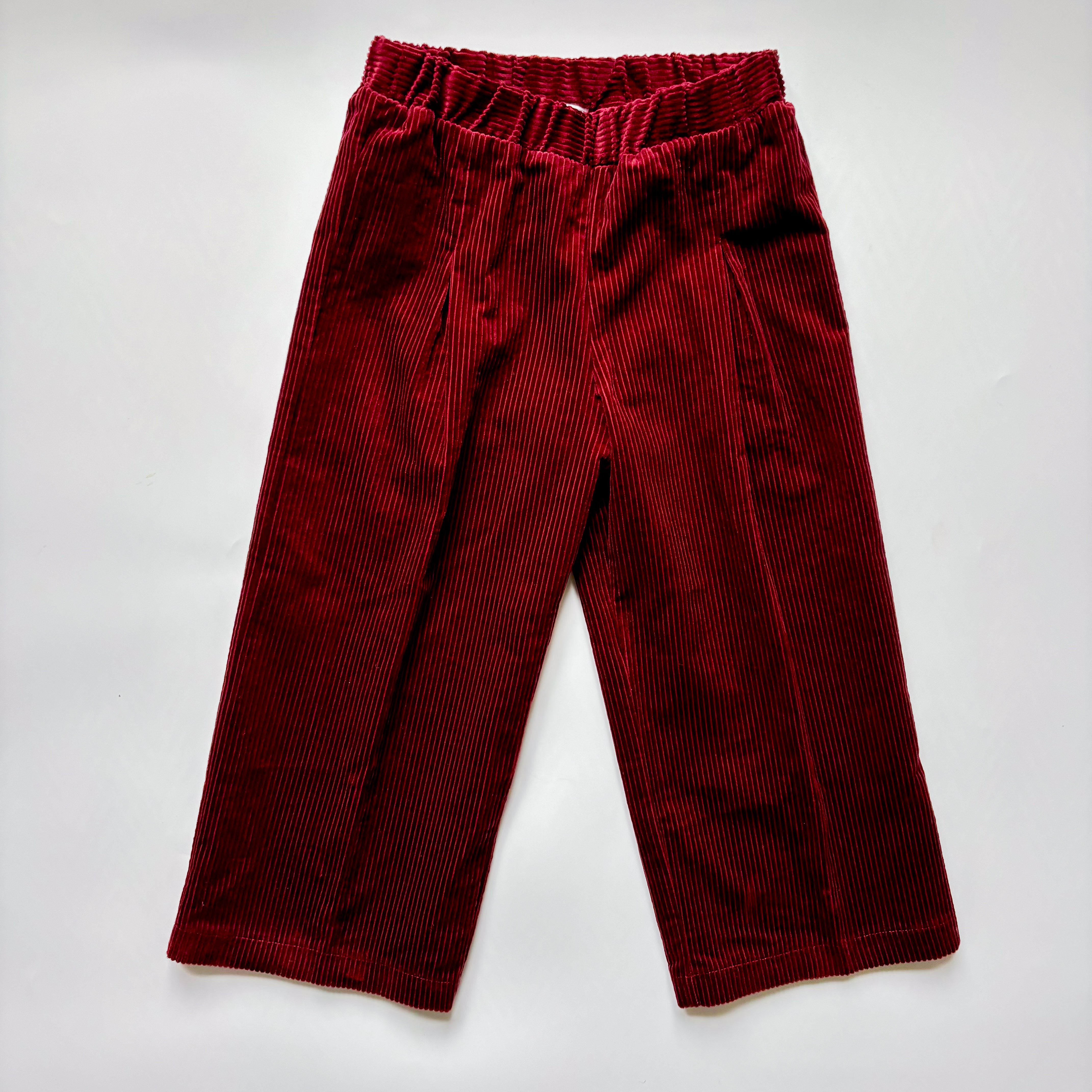 Trouser Set - Thelma Burgundy