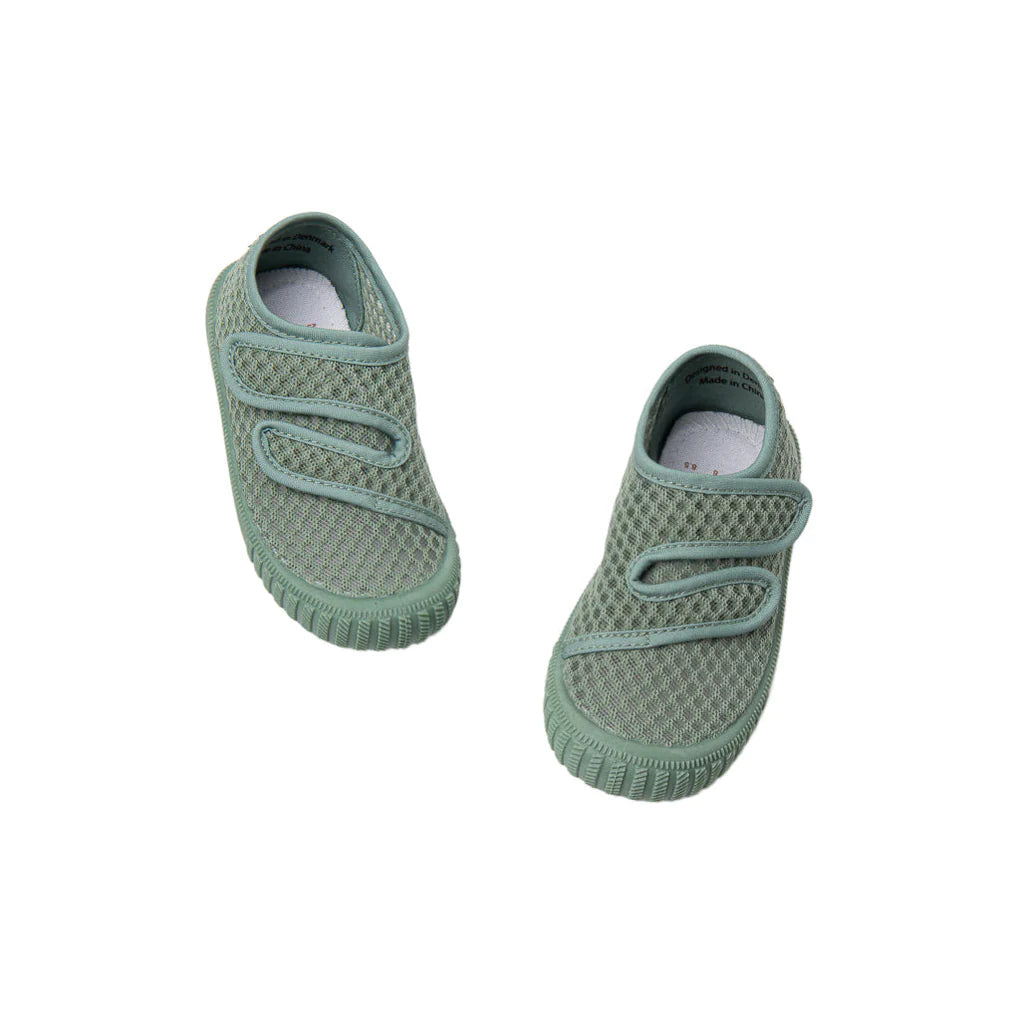 Spielschuhe | Recyceltes Mesh - Farn