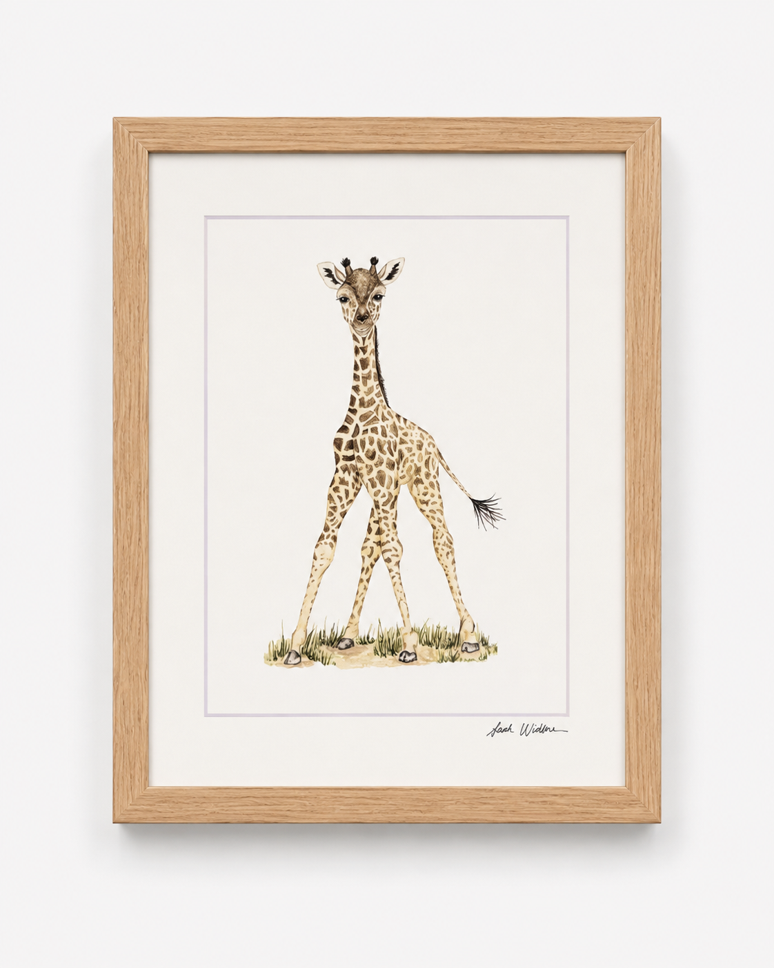 Safari Giraffe - Oak