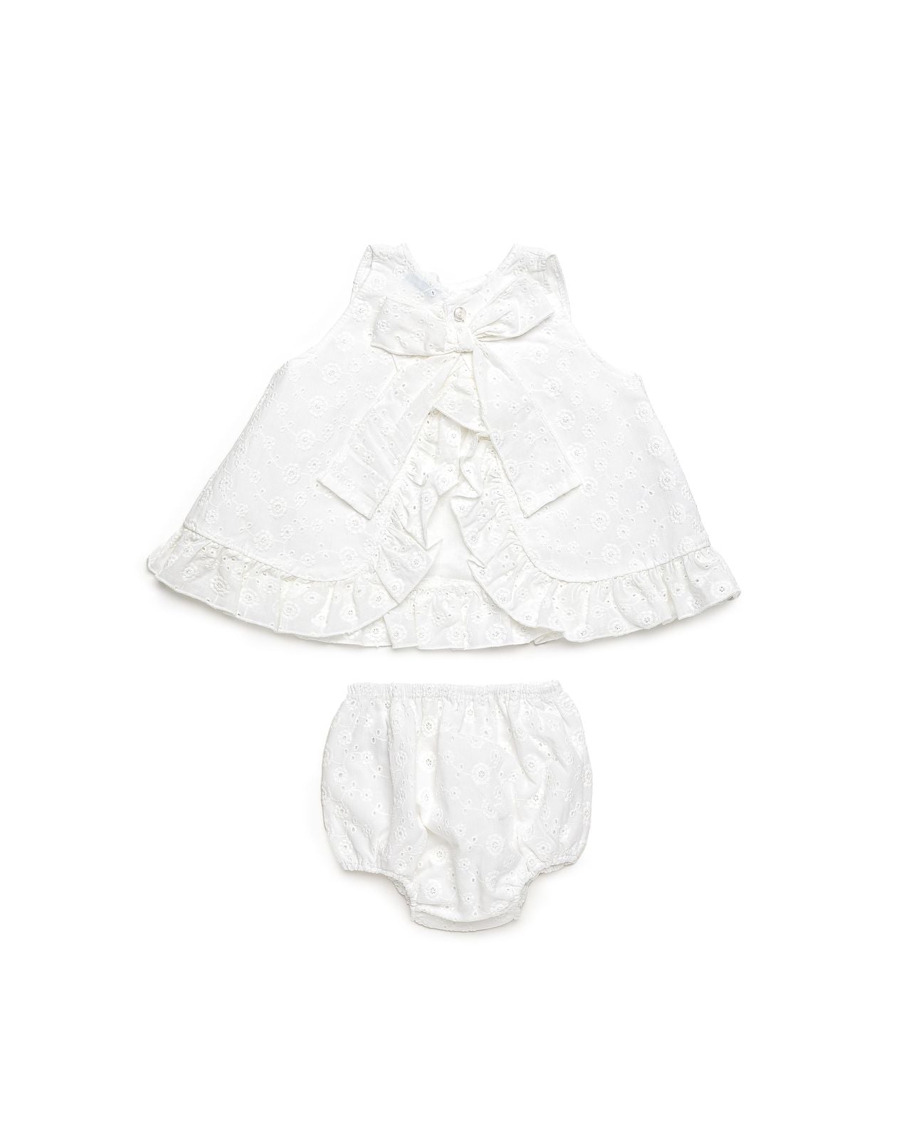 Kleid - Broderie Anglaise & Bloomer