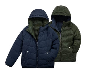 Umkehrbarer Puffer (Eco Fill) - Tintenblau | Balsam Khaki