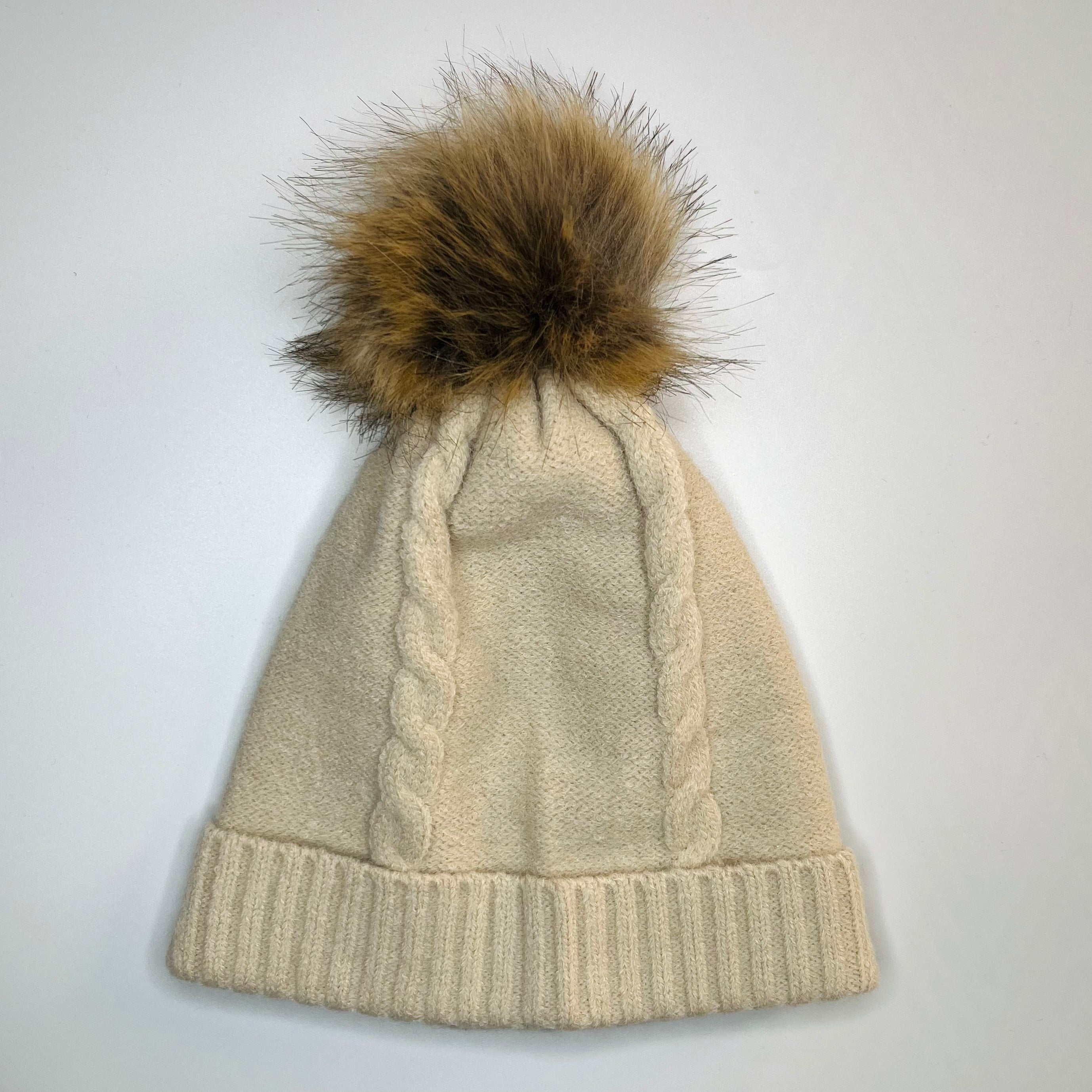 Strickmütze Zopfmuster