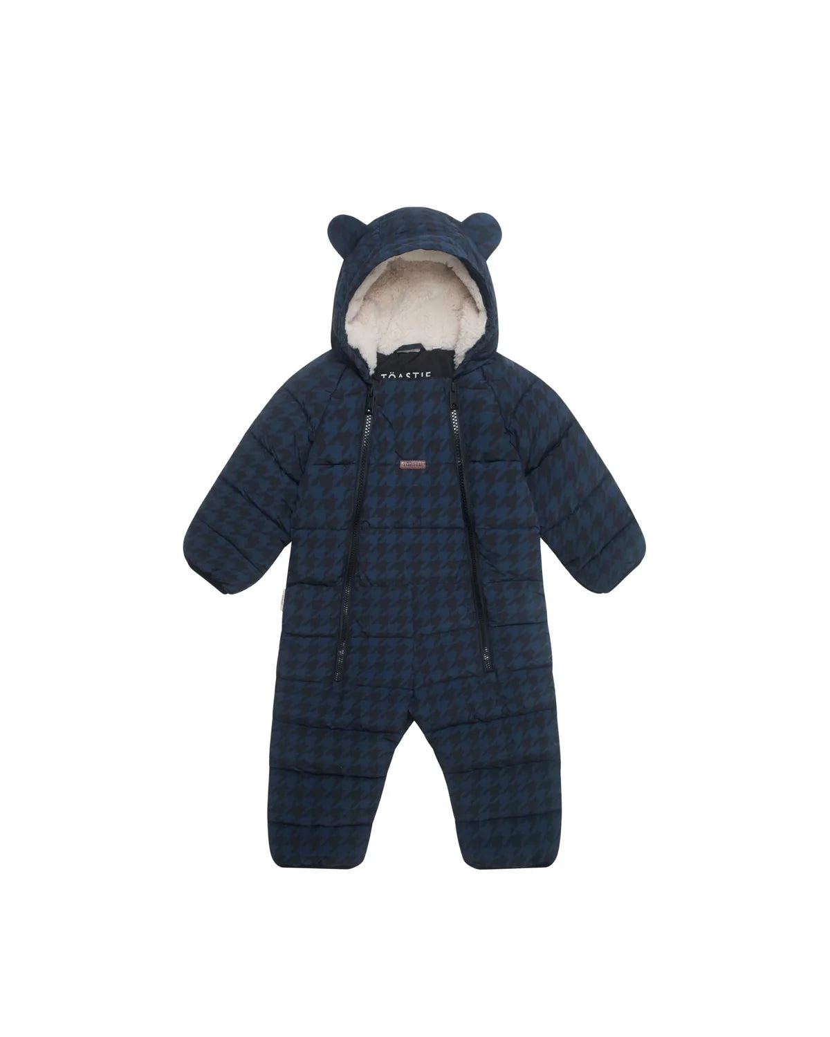 Cloud Onesie - Midnight Houndstooth