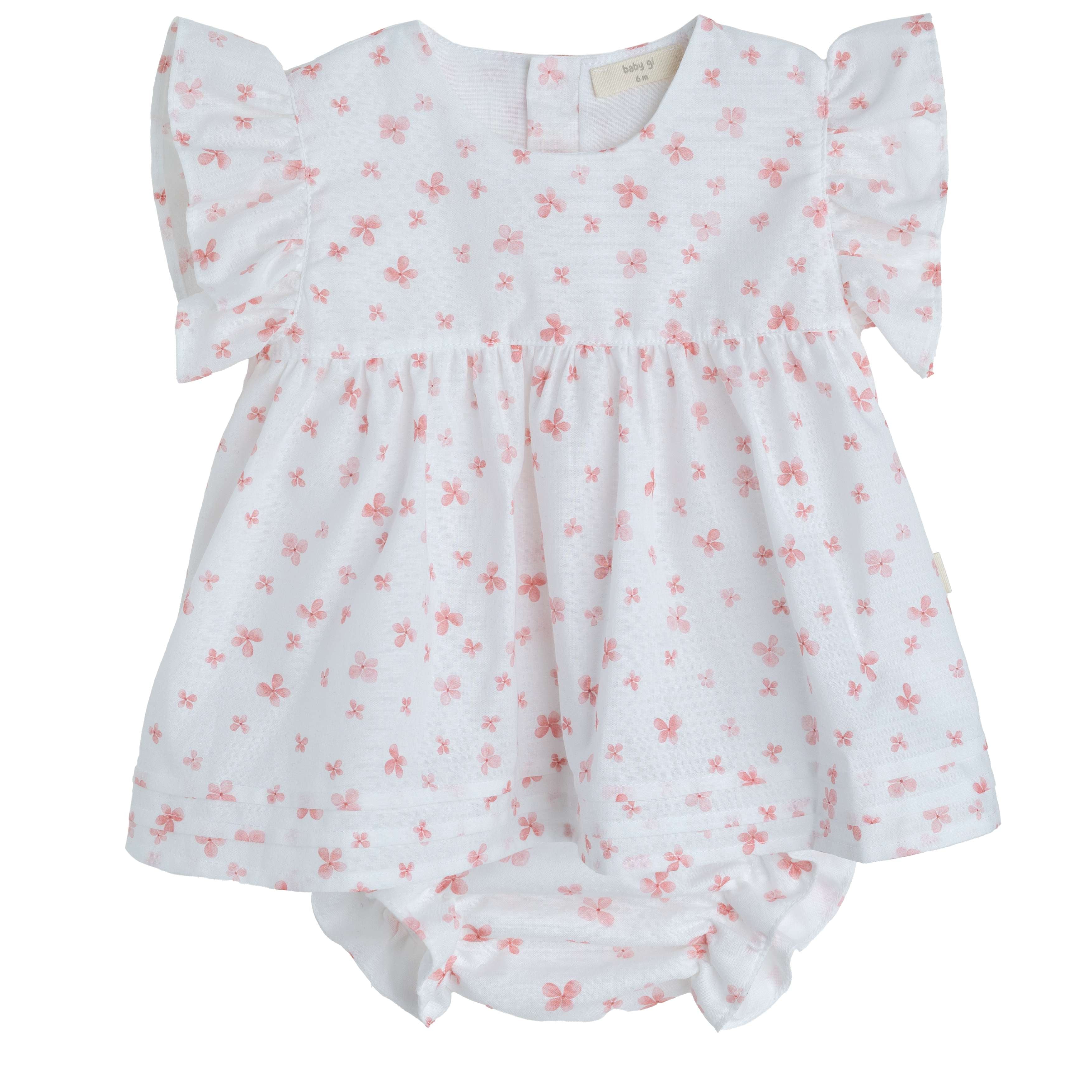 Dress- Flutter Sleeve Petals