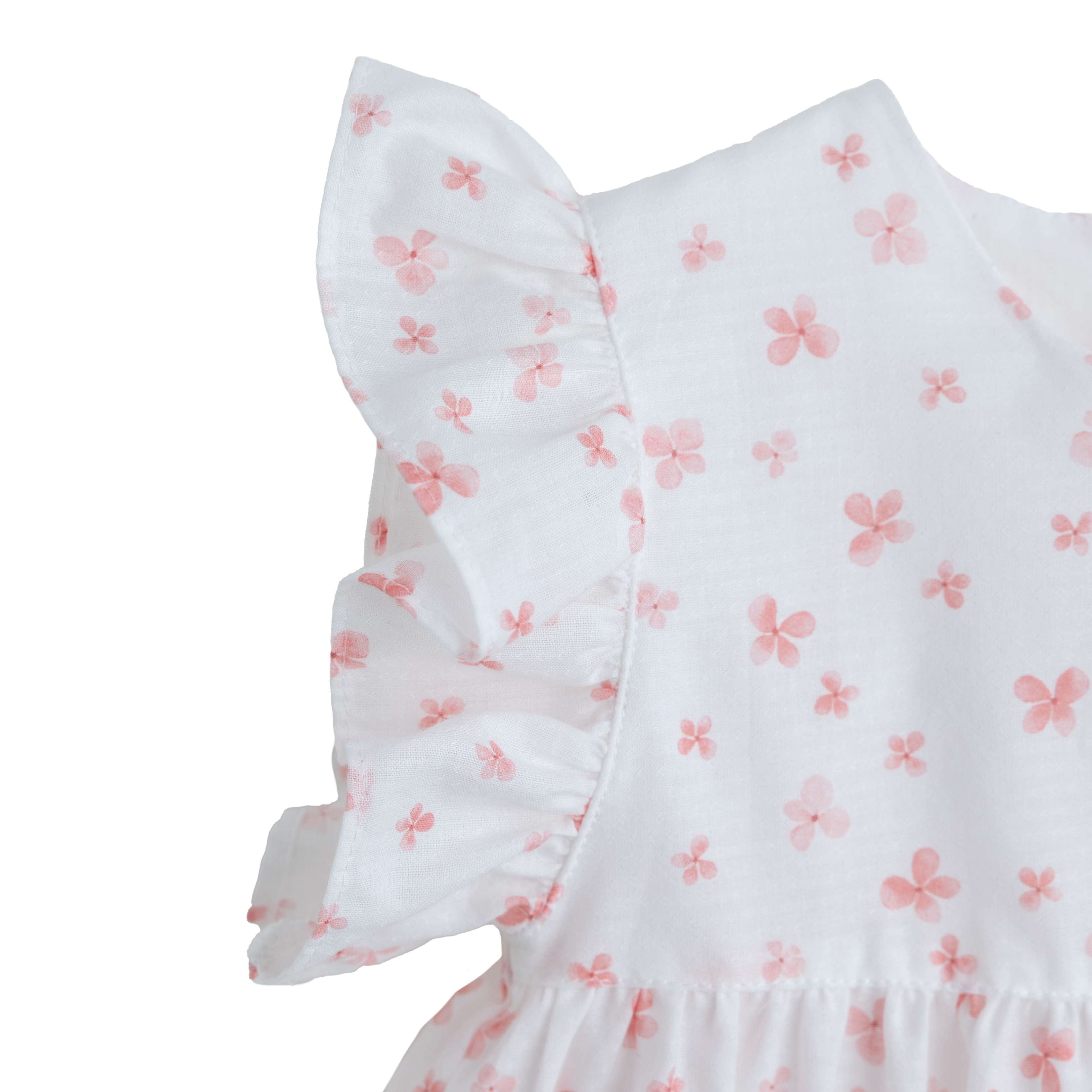 Dress- Flutter Sleeve Petals