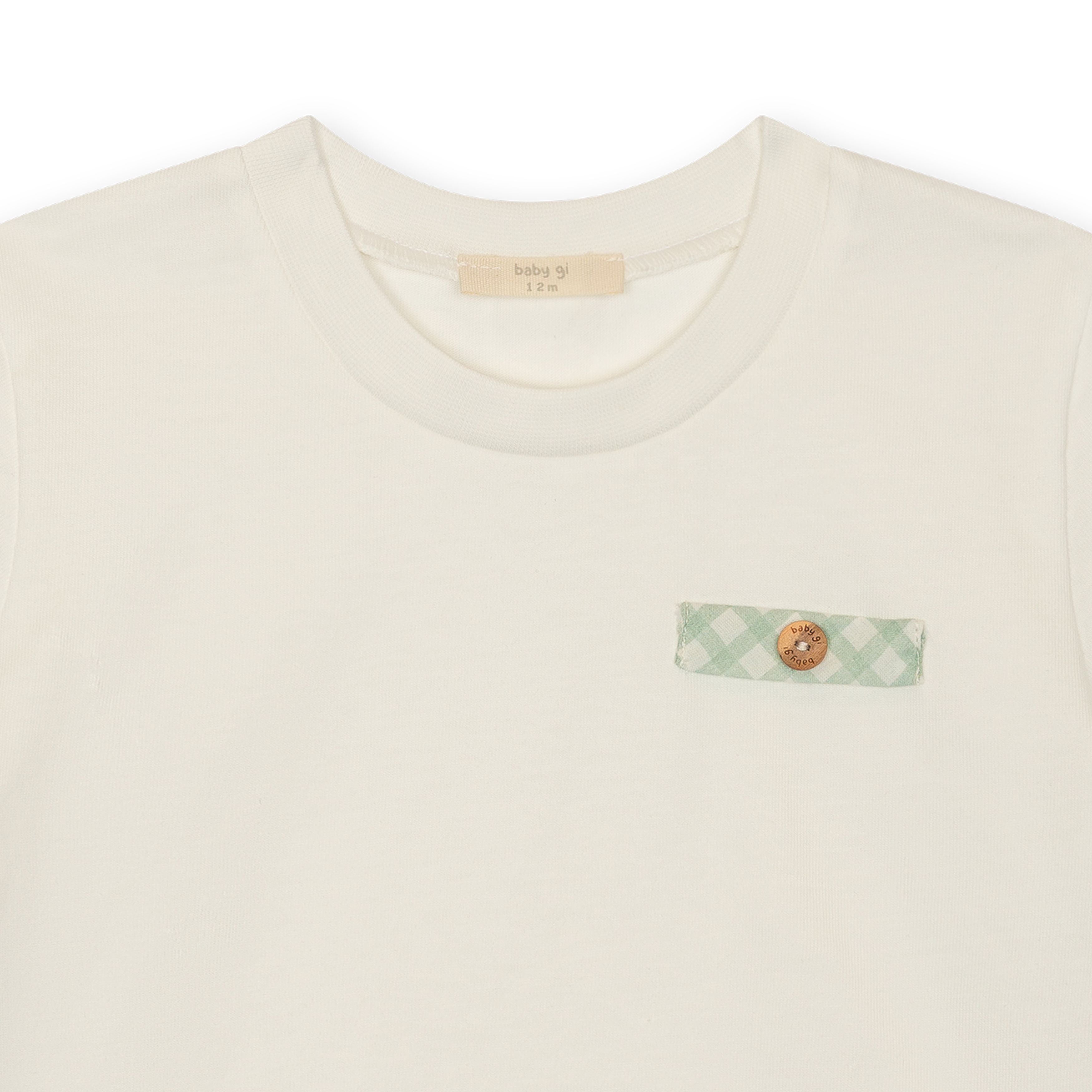 T-Shirt – Prairie Green Check