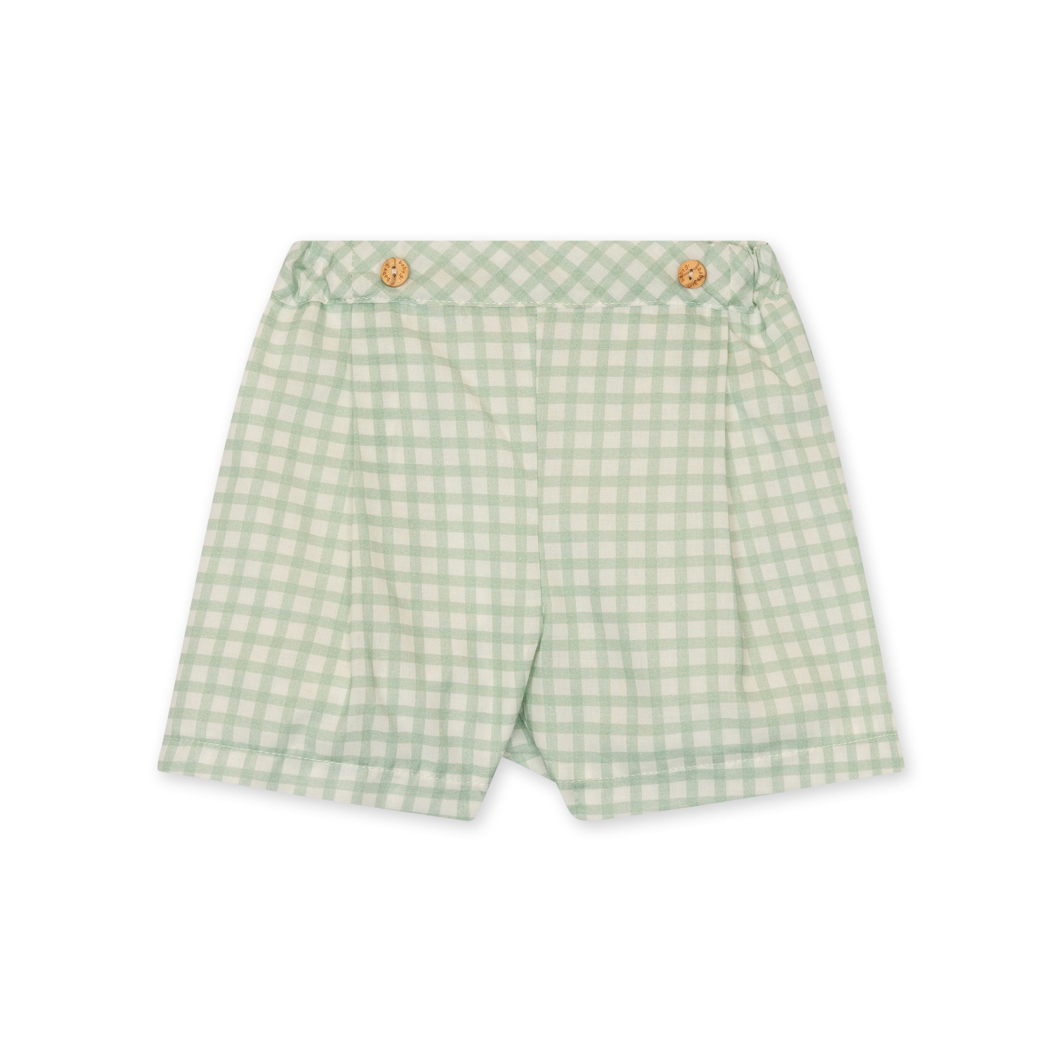 Shorts – Prairie Green kariert