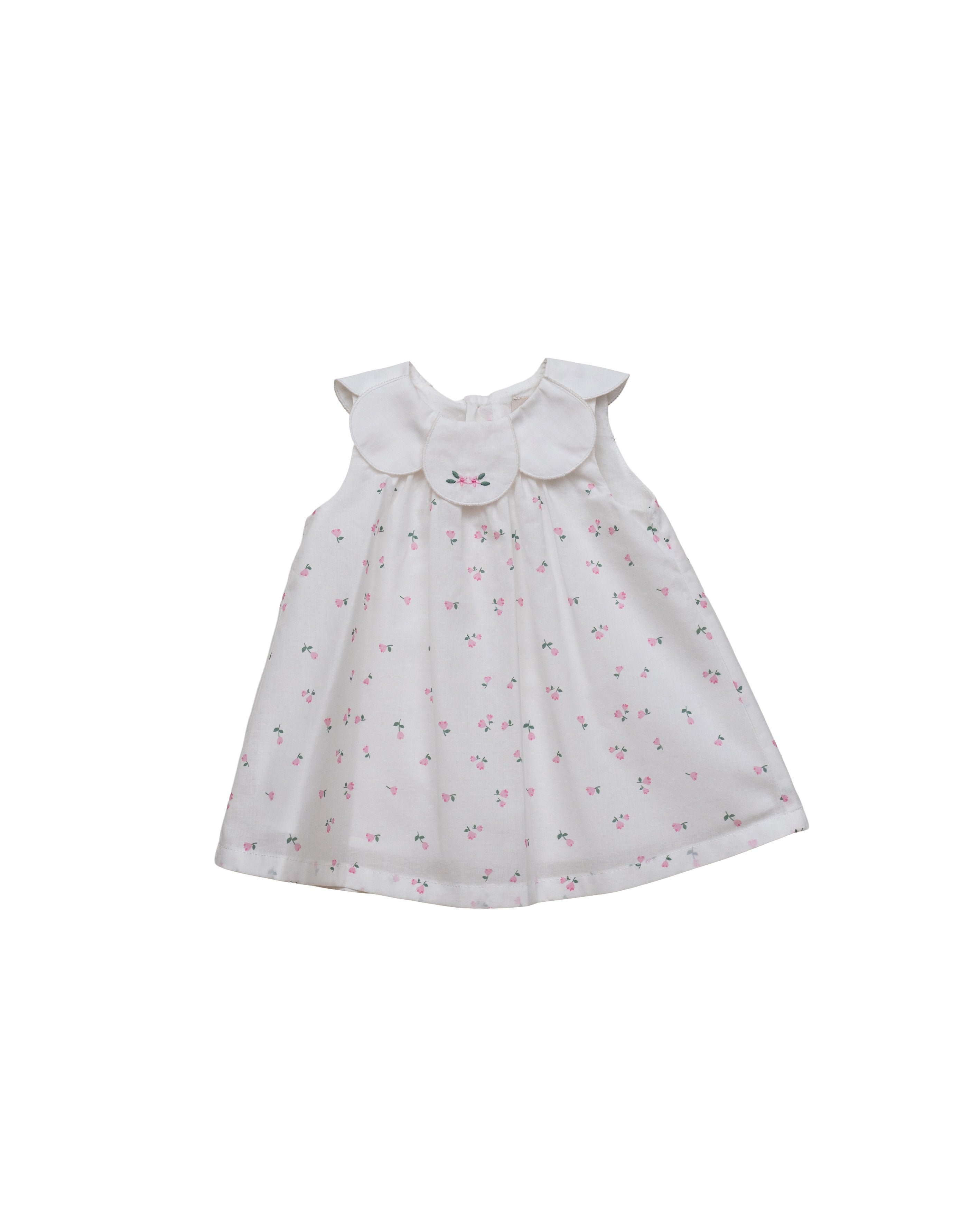 Kleid - Blütenkelchkragen Tulpen