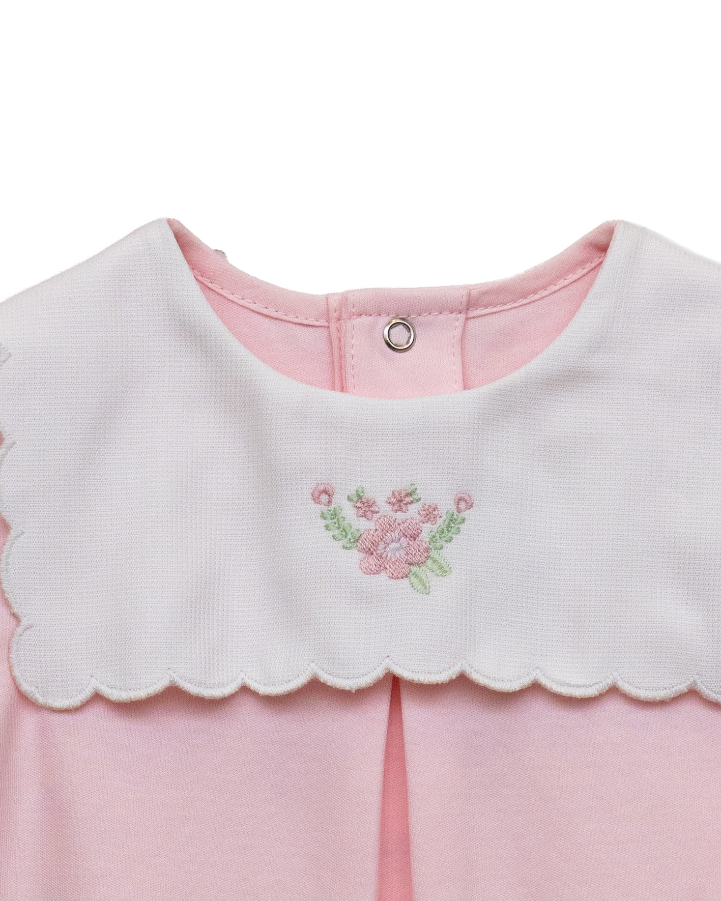 Baby-Schlafoverall - Rosablüten-Strauß