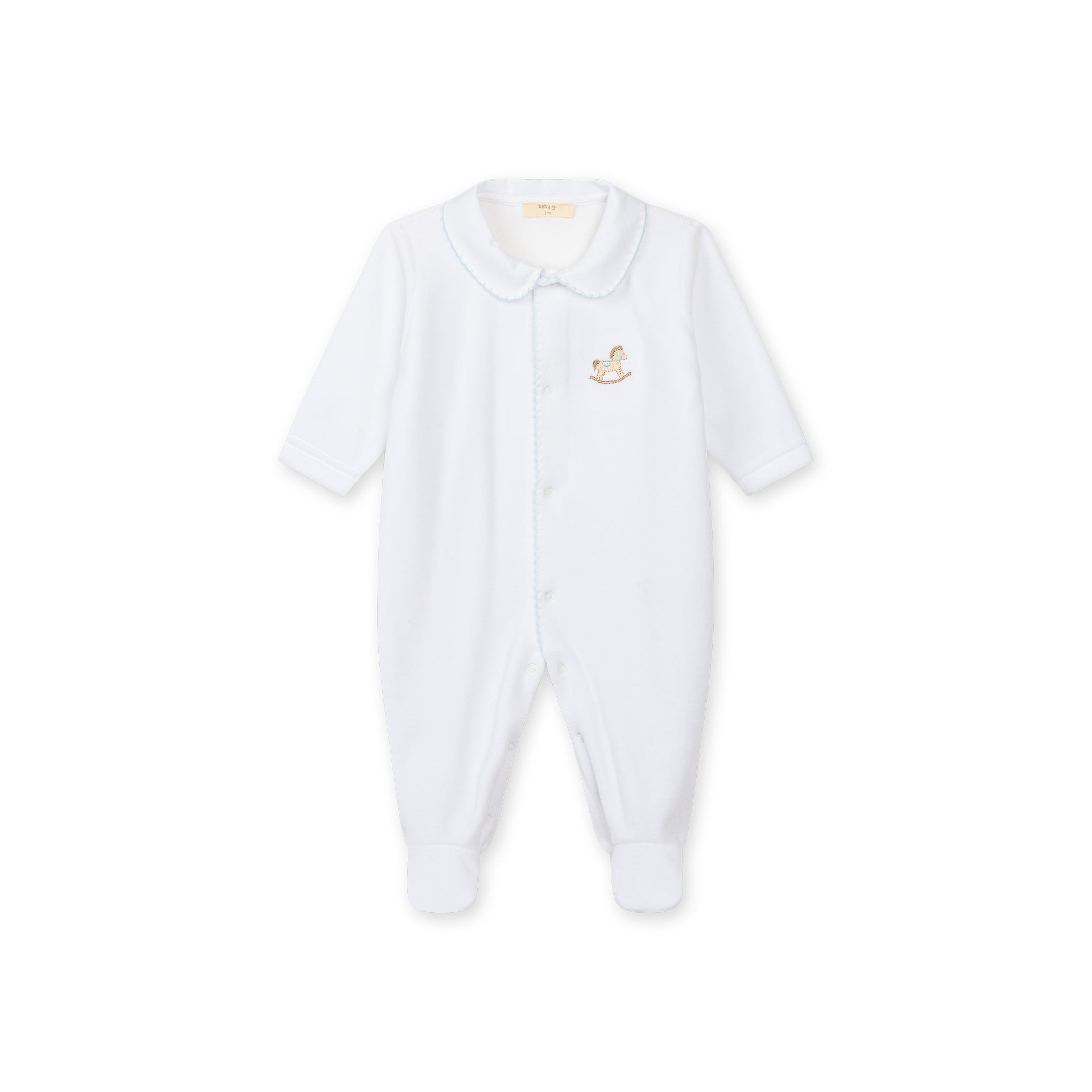 Babygrow - Nursery Rocking Horse Blue