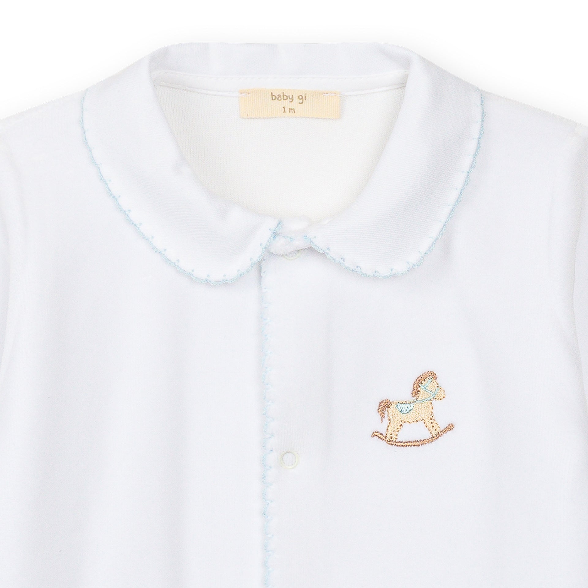 Babygrow - Nursery Rocking Horse Blue
