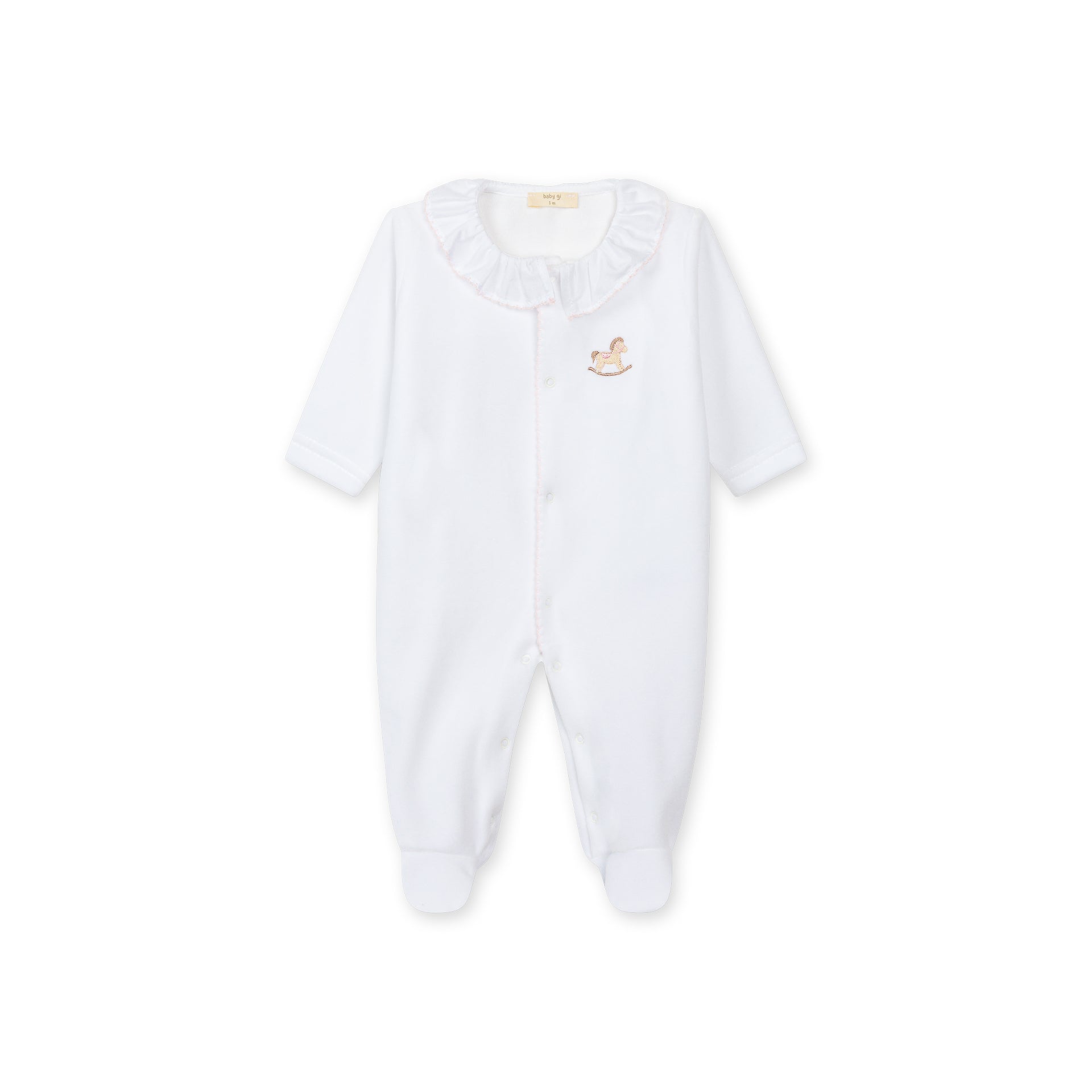 Babygrow - Nursery Rocking Horse Pink