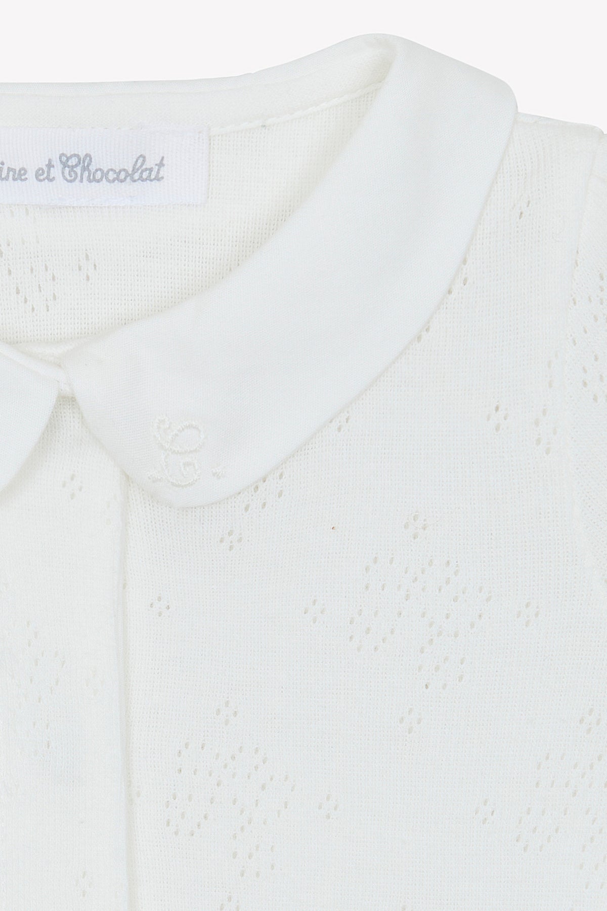 Bodysuit - Ecru Cotton Bio - Over The Moon