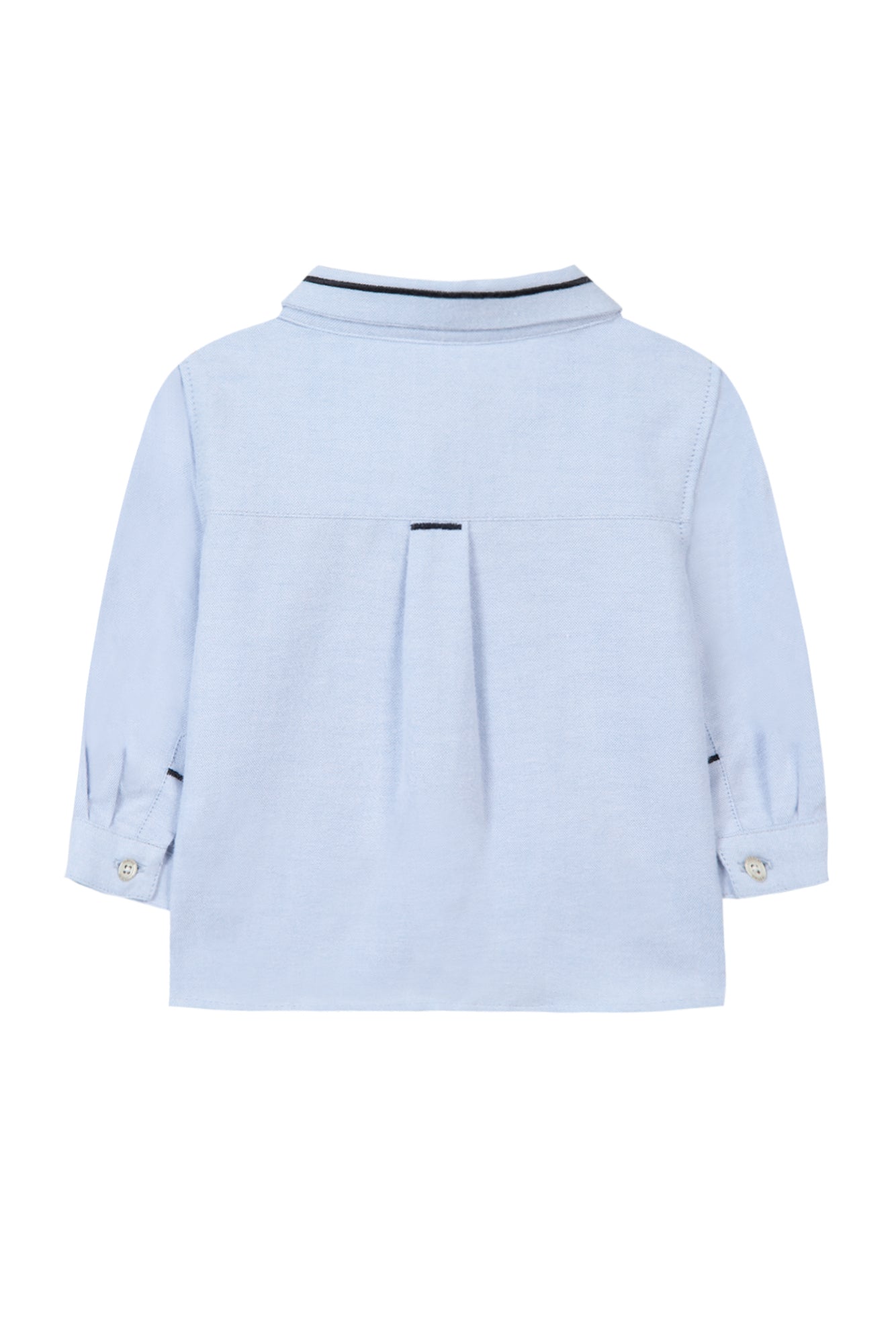 Shirt - Cotton Blue 2 Grey Blue / 1Y