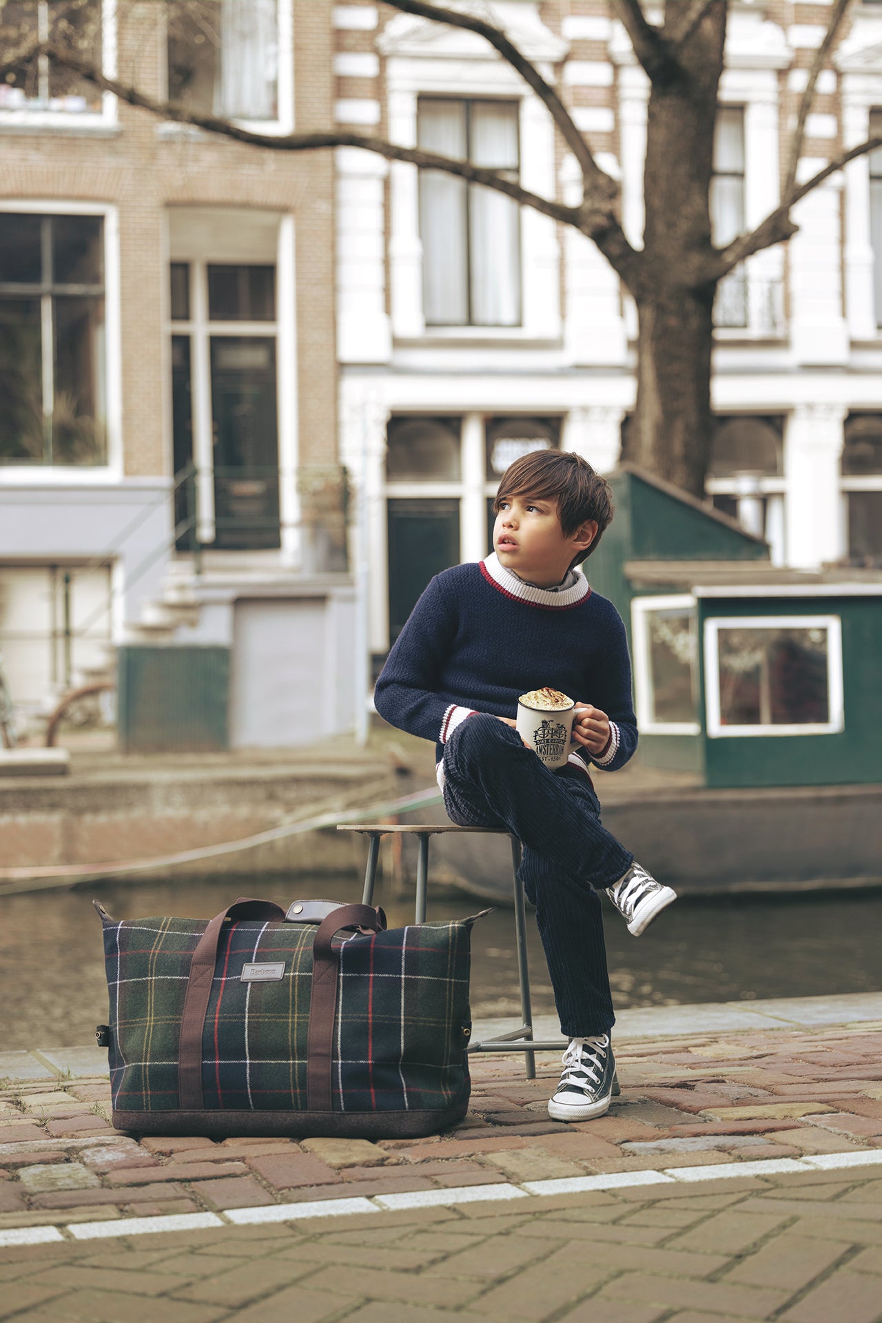 Jumper - knitted Navy Marine / 6Y