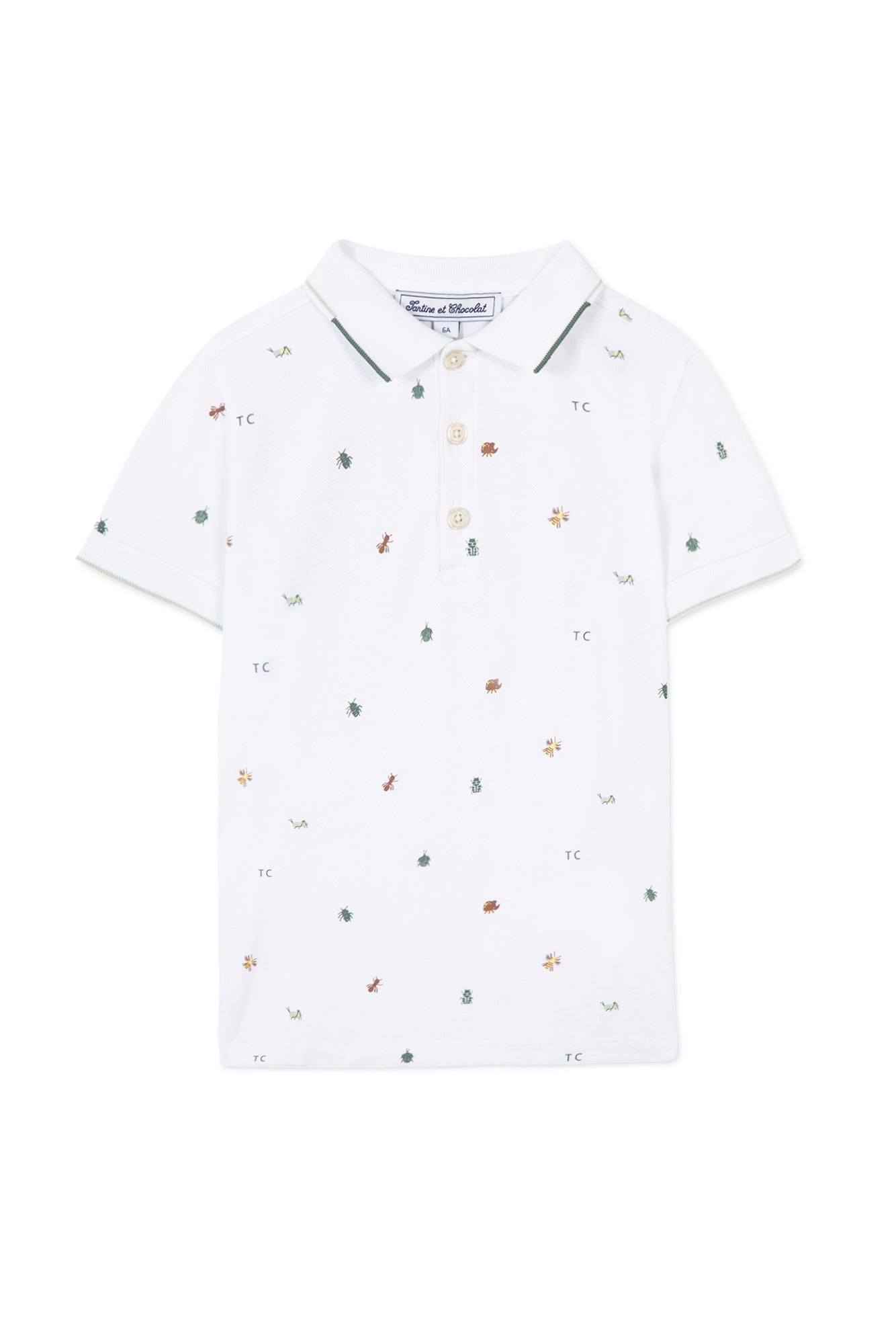 Polo - Green Water insect patterns Green Water / 5Y