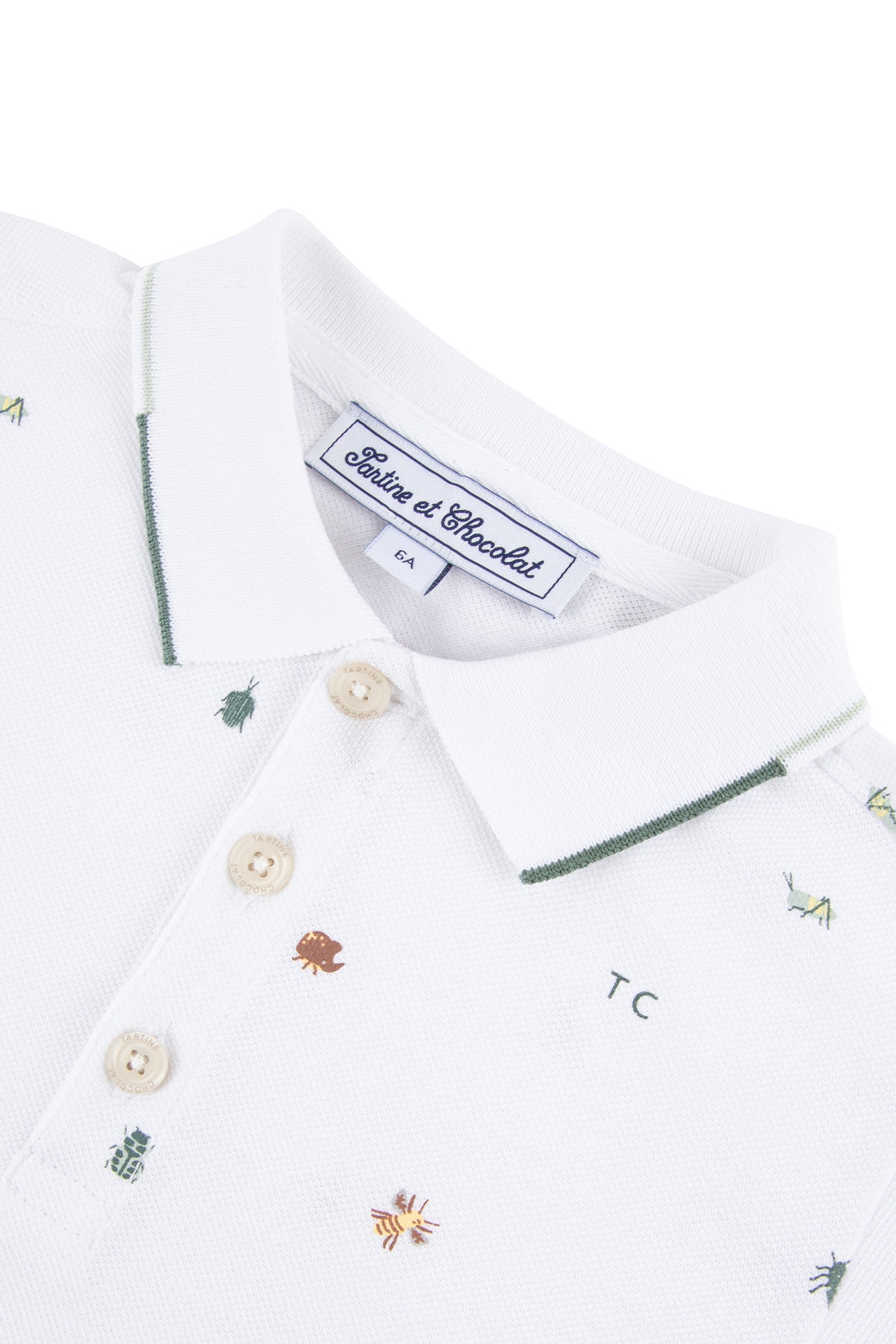 Polo - Green Water insect patterns Green Water / 5Y