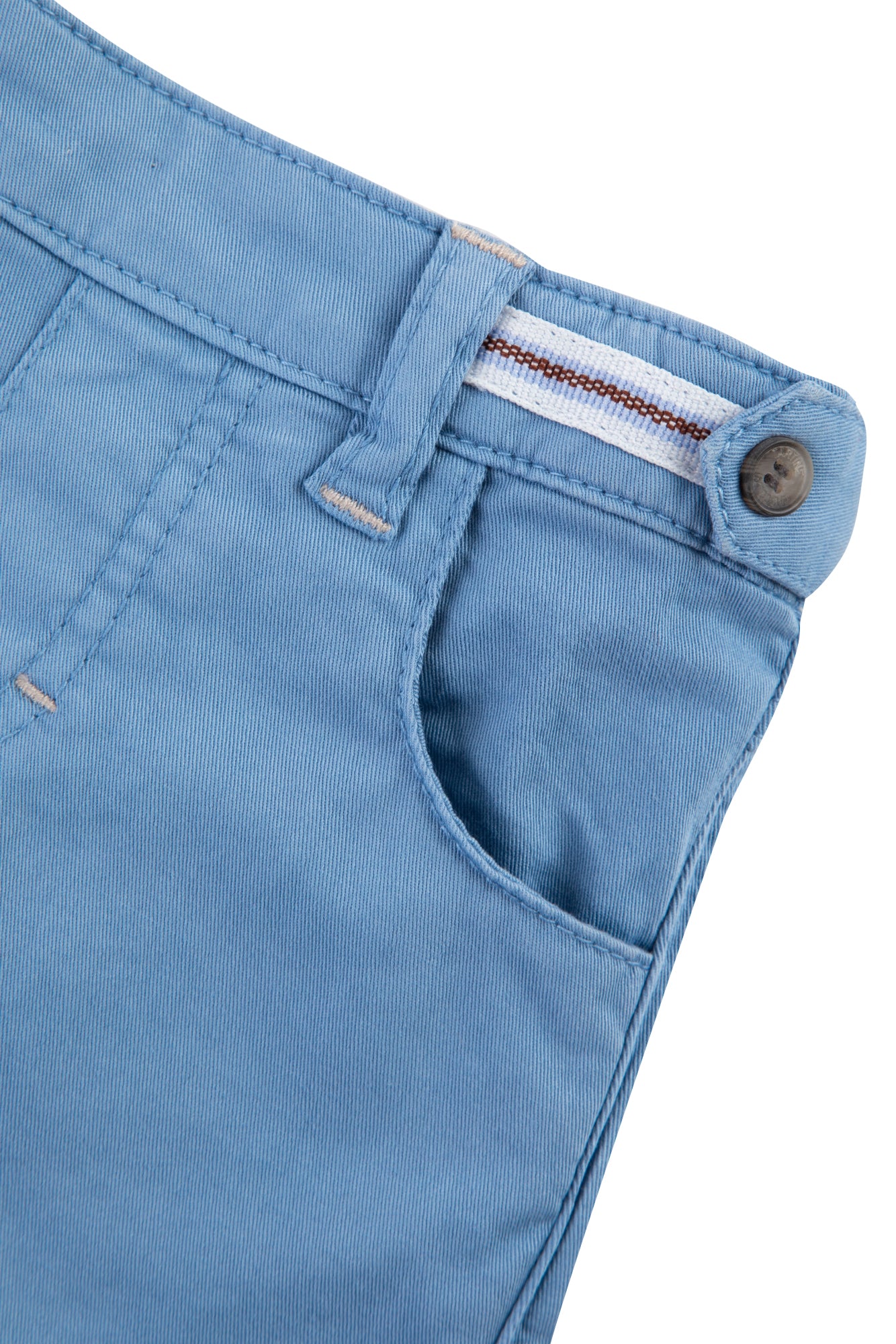 Trousers - Azure twill Azure / 2Y