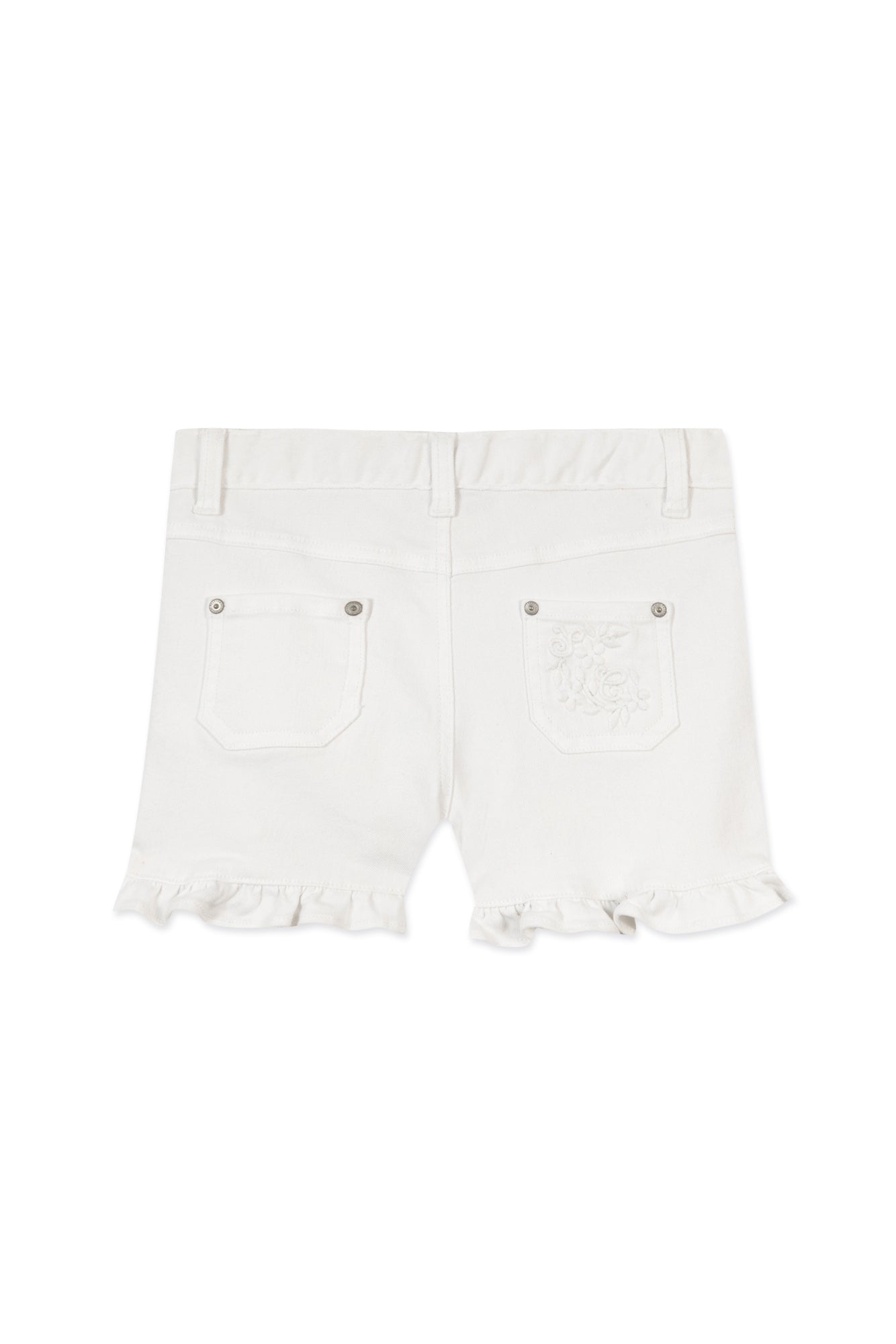 Short - White Bow White / 4Y