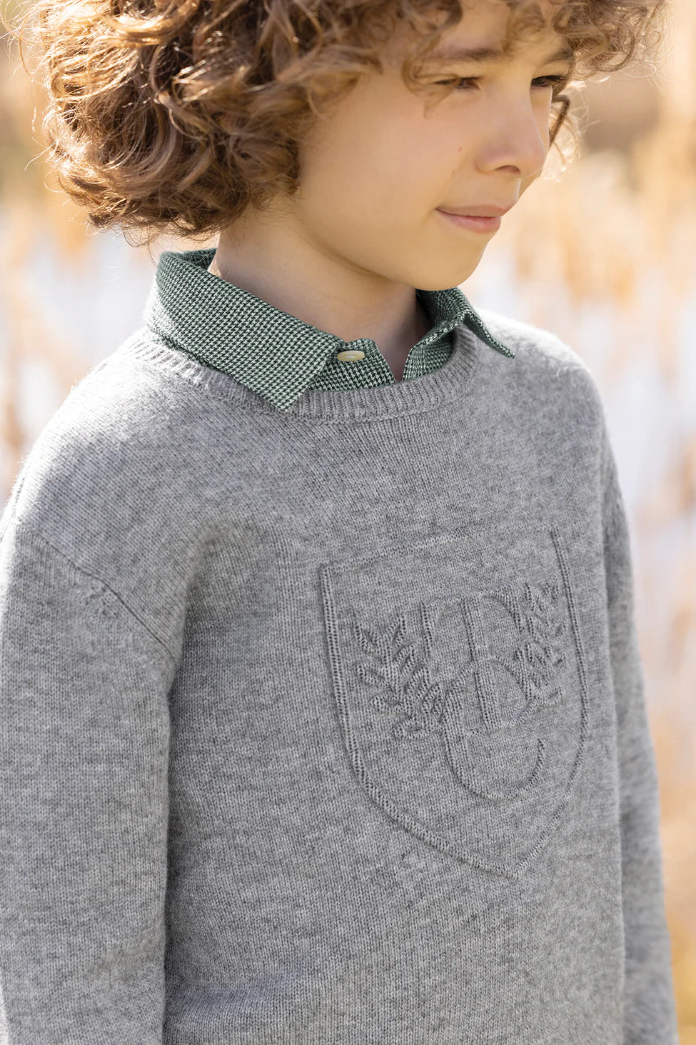 Sweater - Wool Cashmere with TC Badge