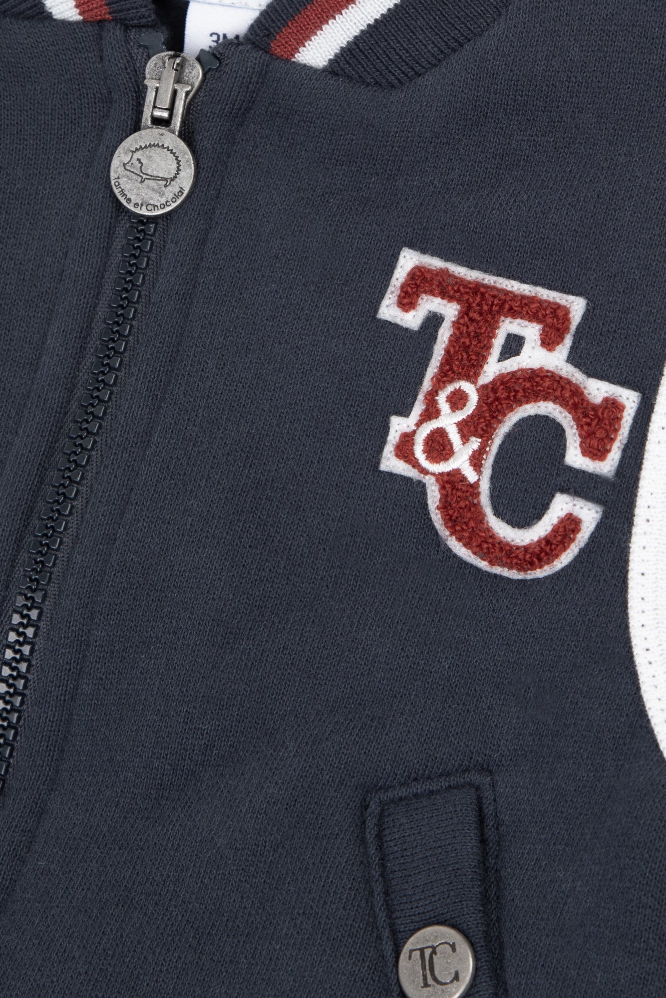 Bomber- Navy Fleece Navy / 12M