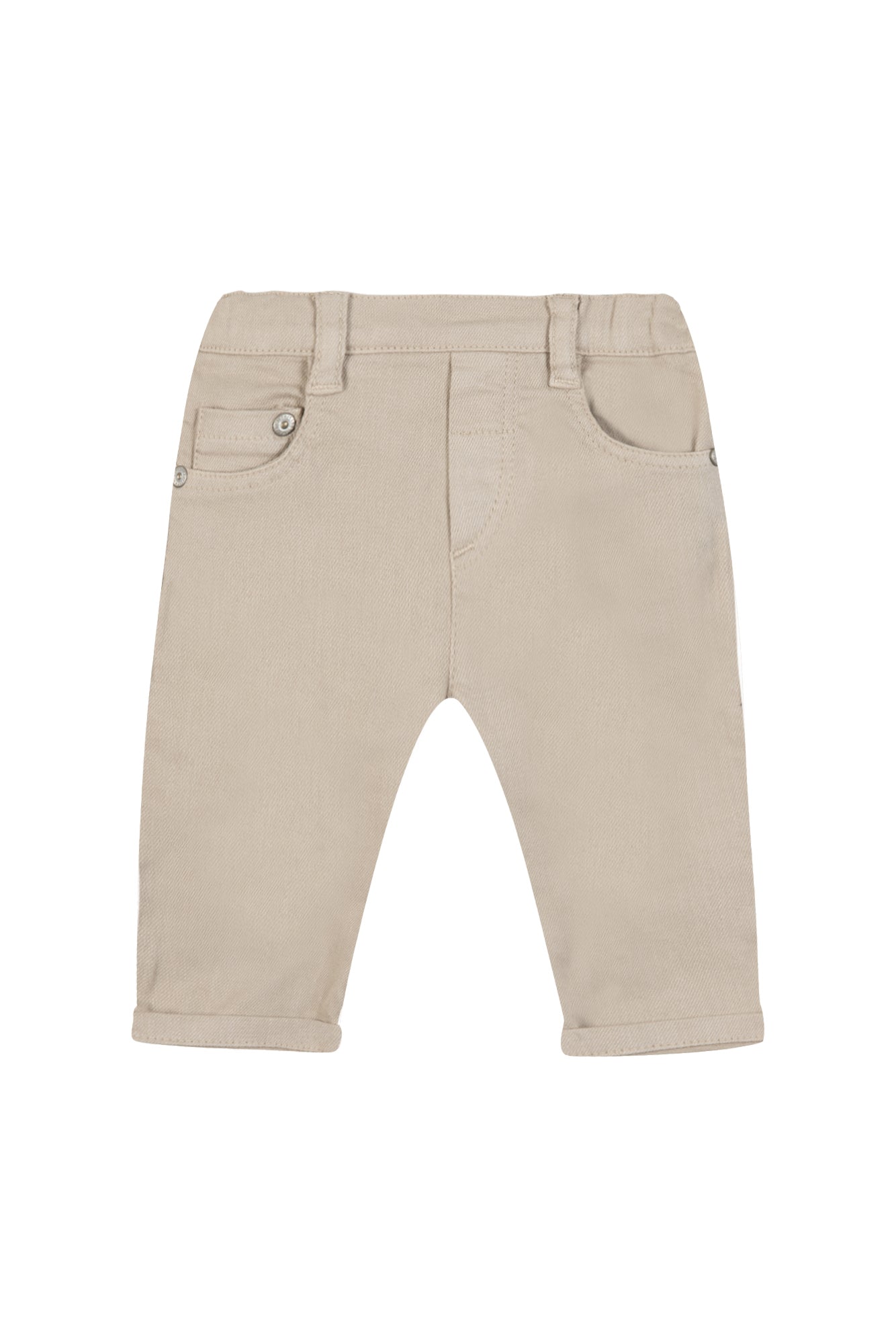 Trousers - Beige Twill Sand / 6M