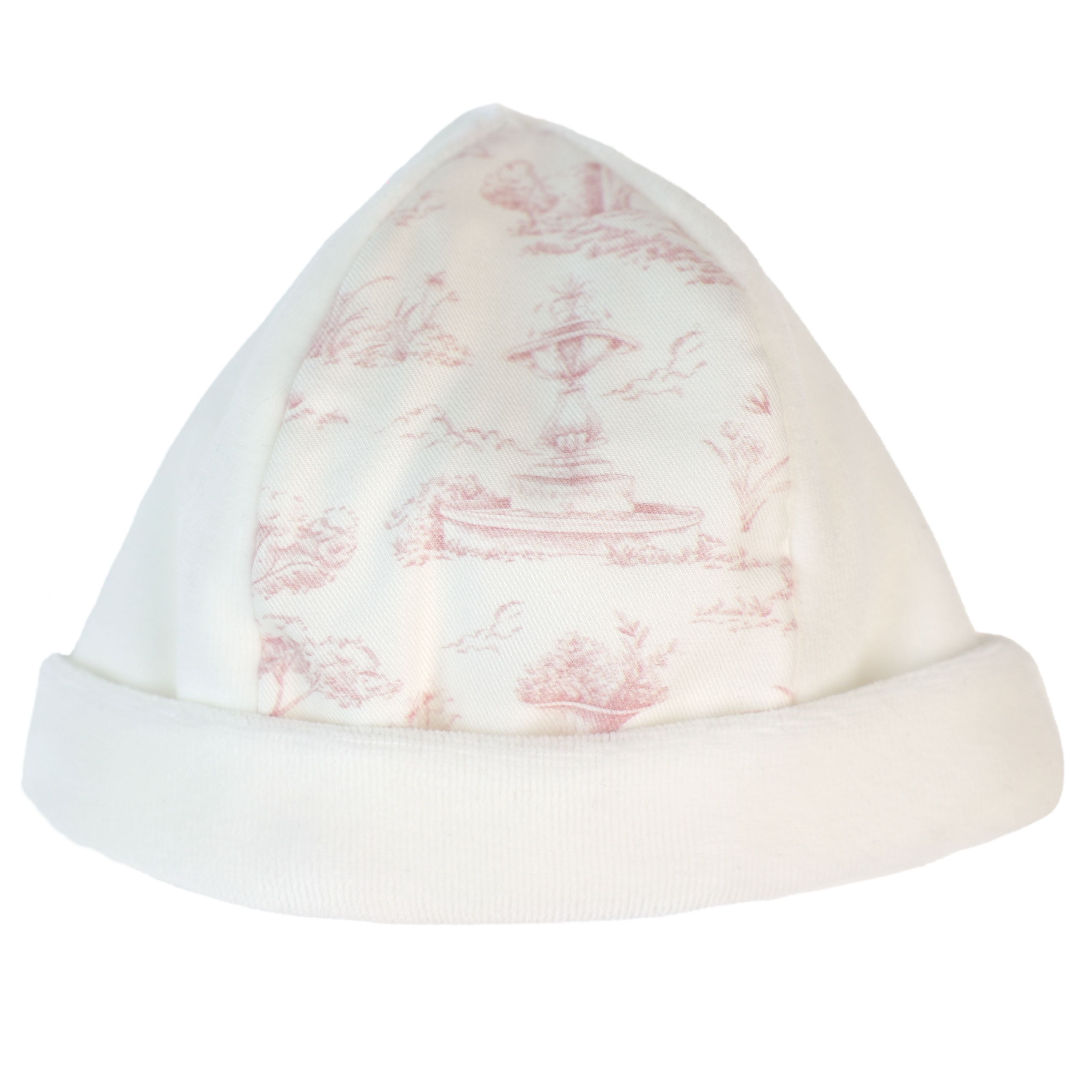 Hut - rosa Toile de Jouy