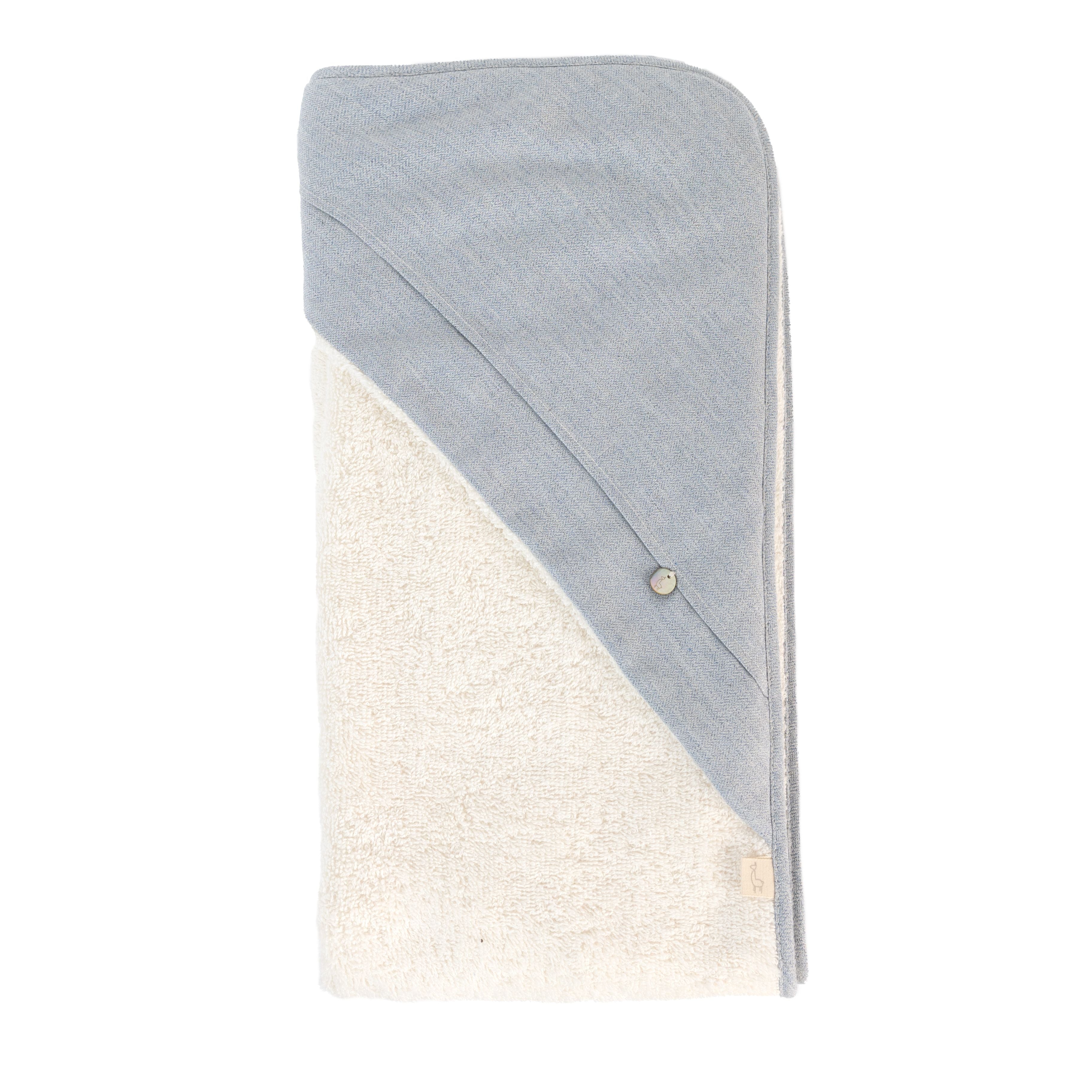 Badetuch – Denim-Blau