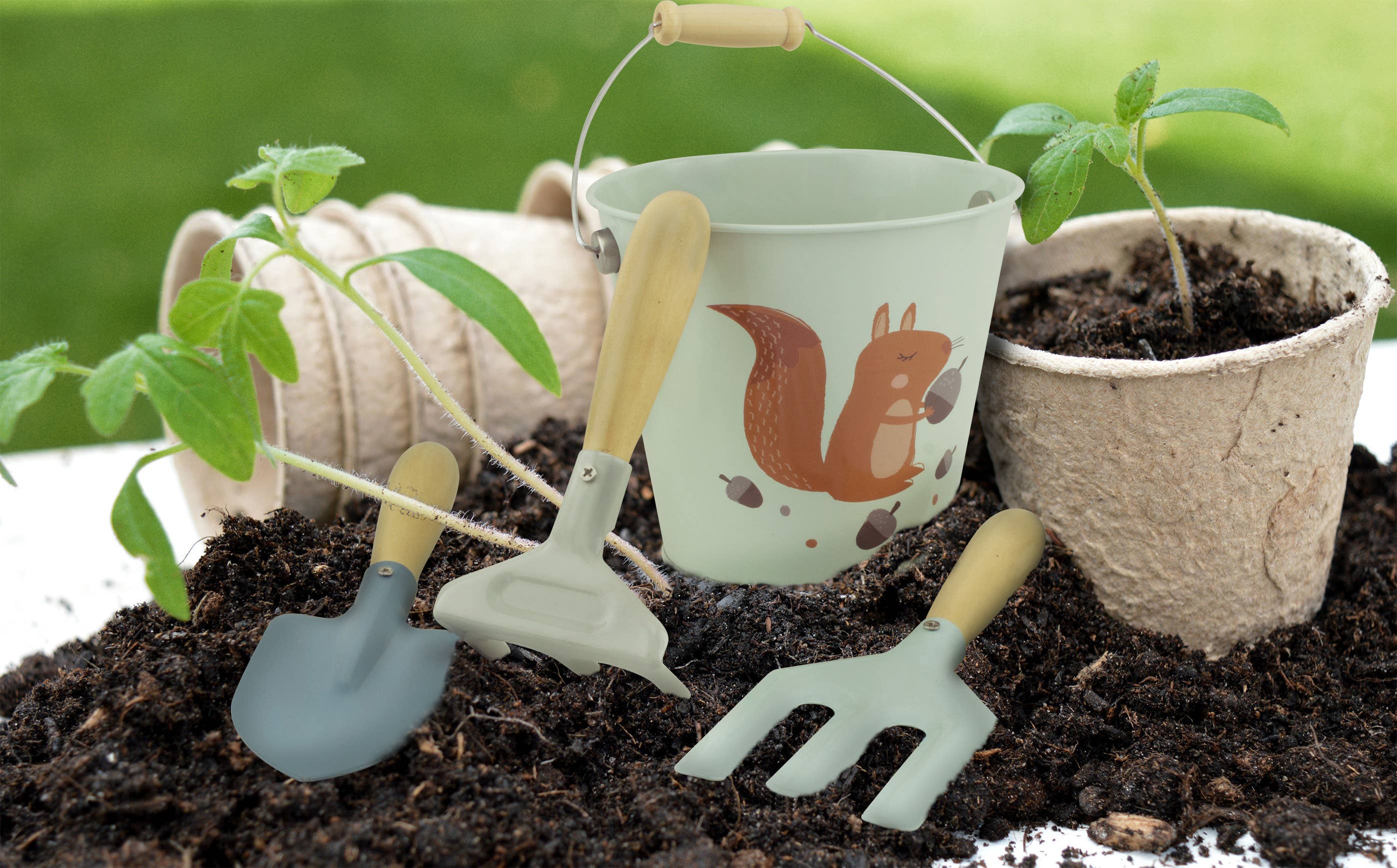 Gardener Set: Squirrel