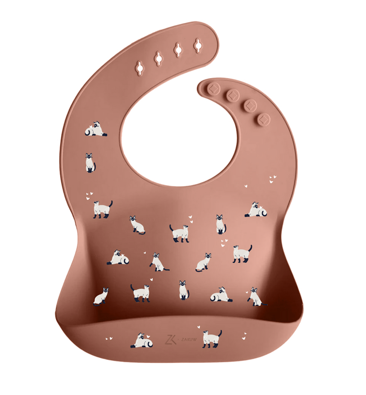 Silicone Bib: Foliage