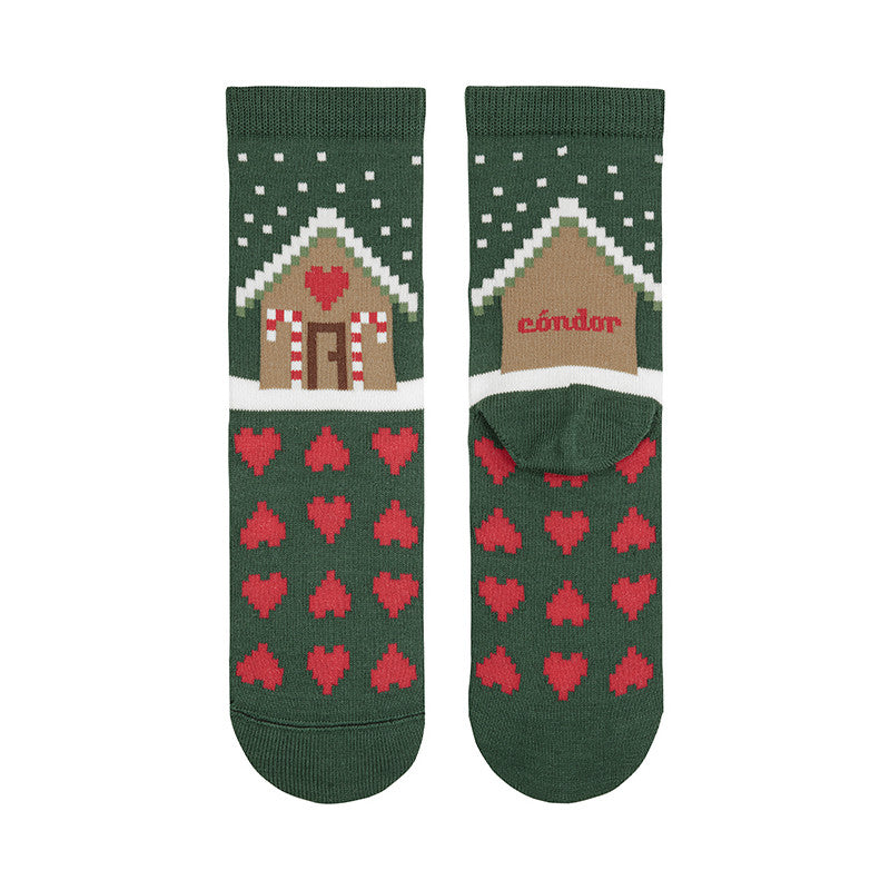 Socken - Lebkuchenhaus Weihnachtssocken