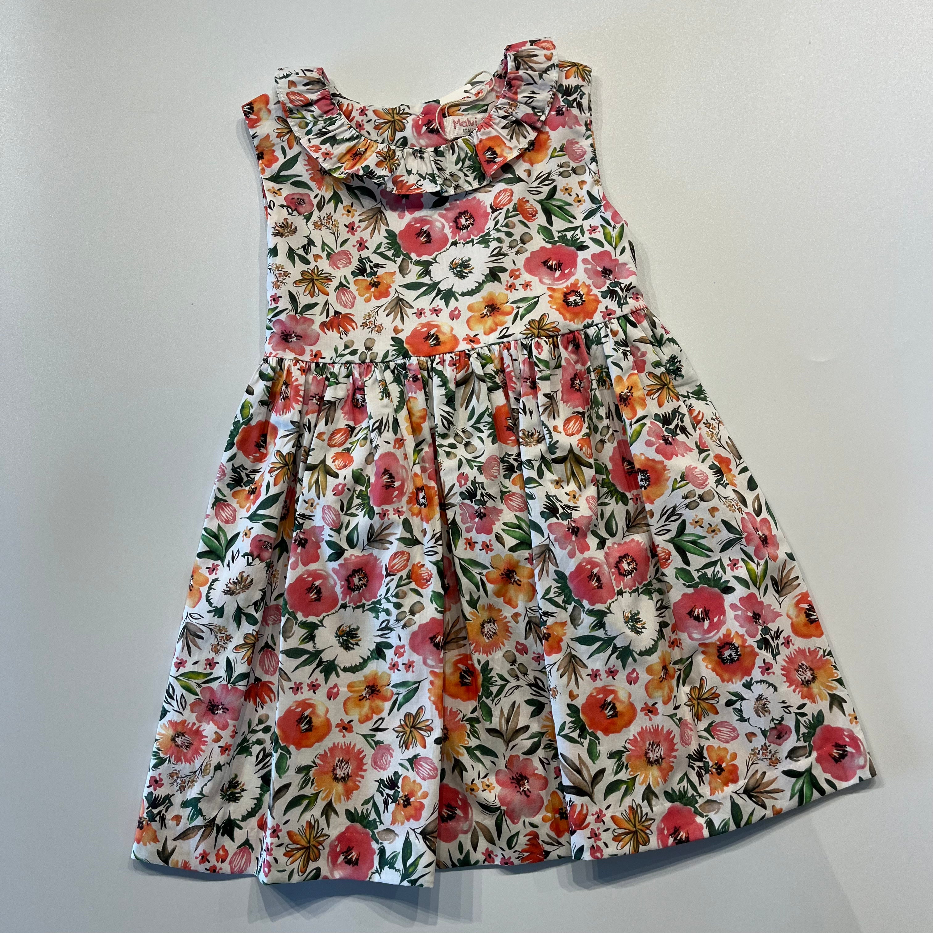 Kleid – Großes Blumenmuster