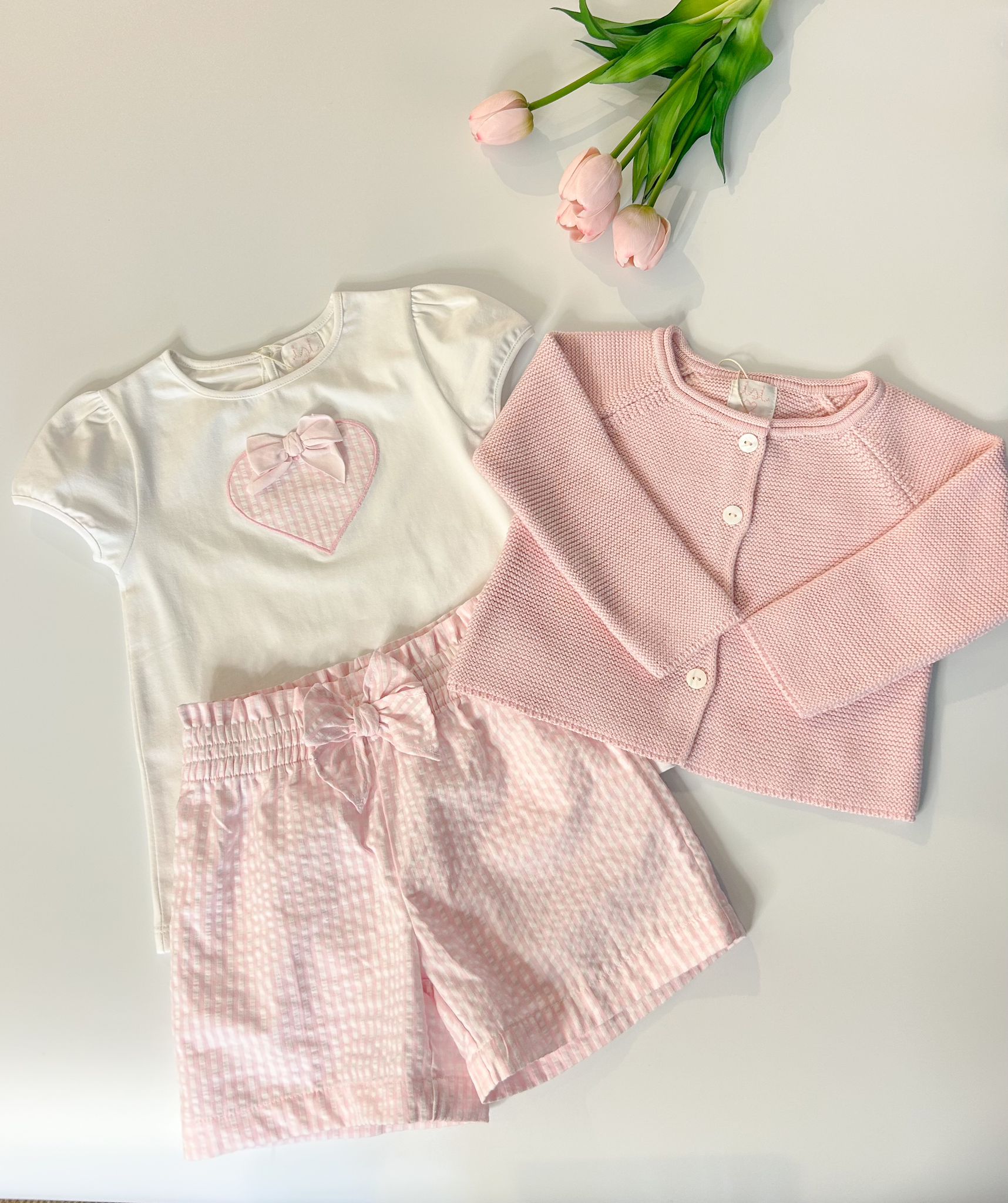 T-shirt - Heart & Bow