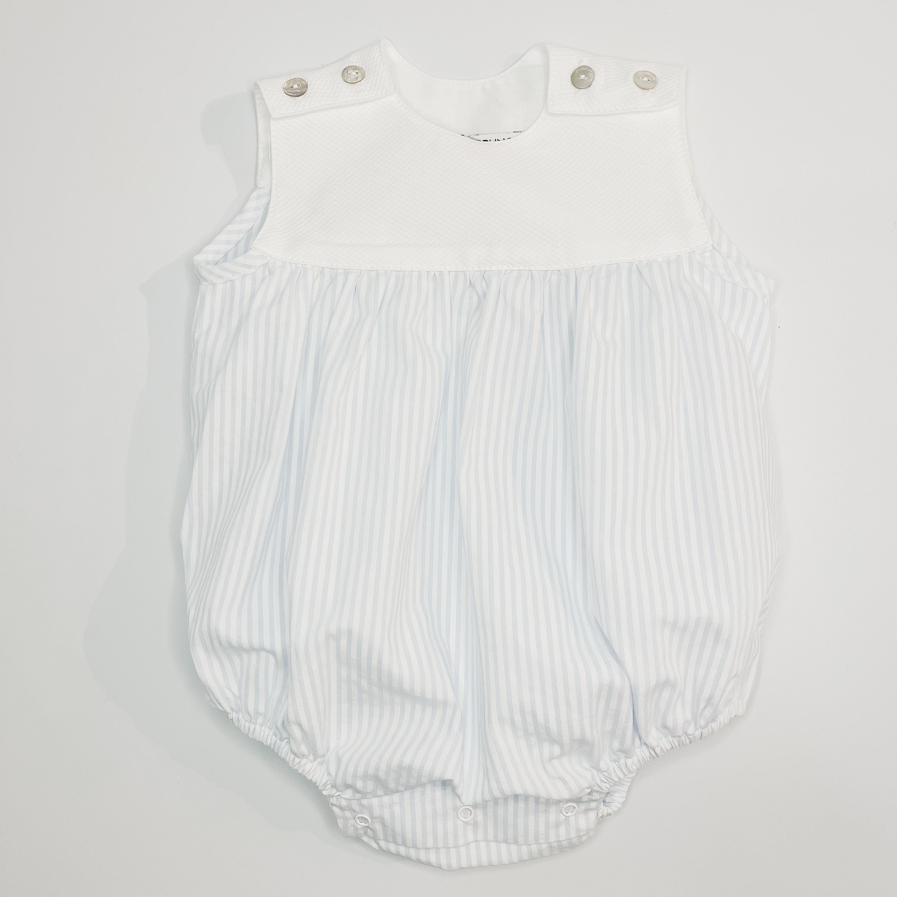 Strampler - Luka Baumwoll-Seersucker