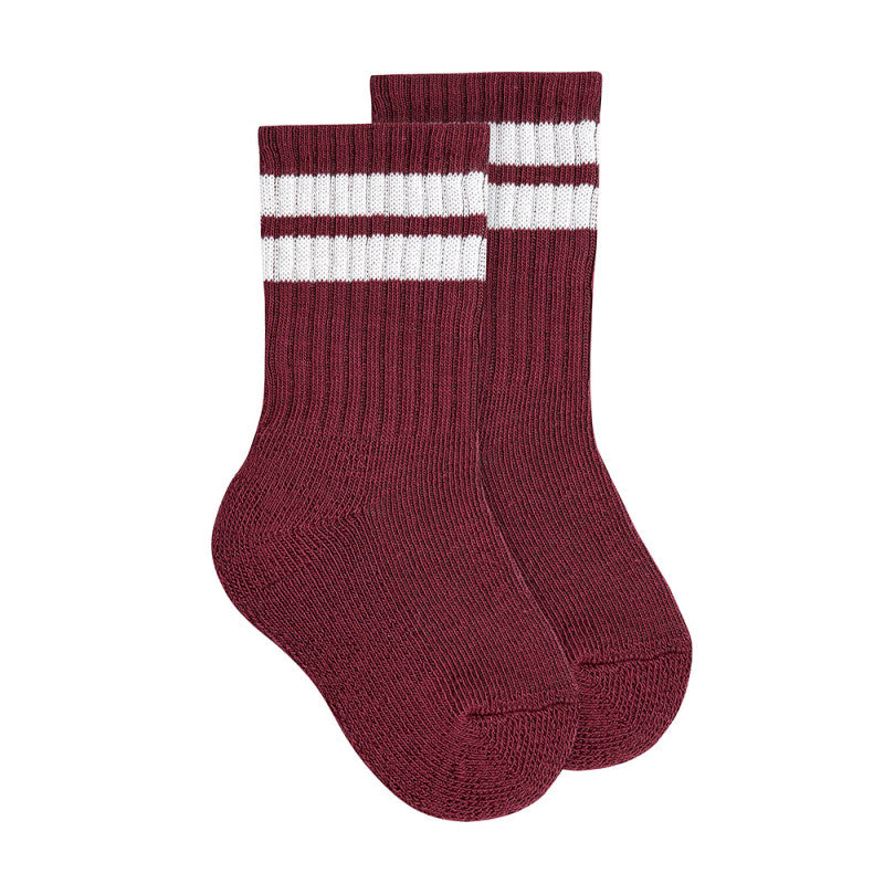 Knee Socks - Dual Stripes - Over The Moon