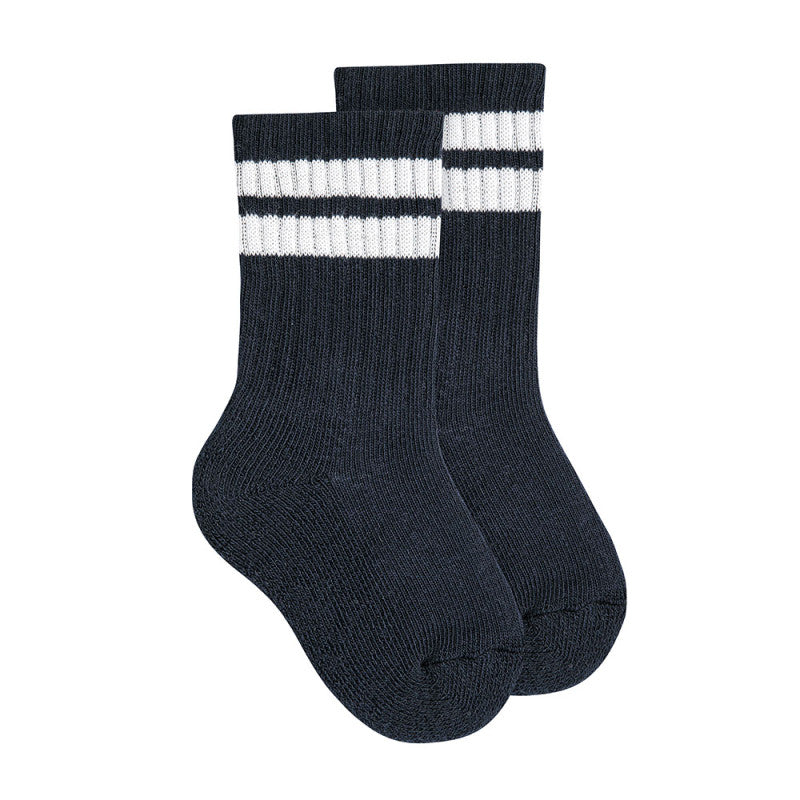Knee Socks - Dual Stripes - Over The Moon