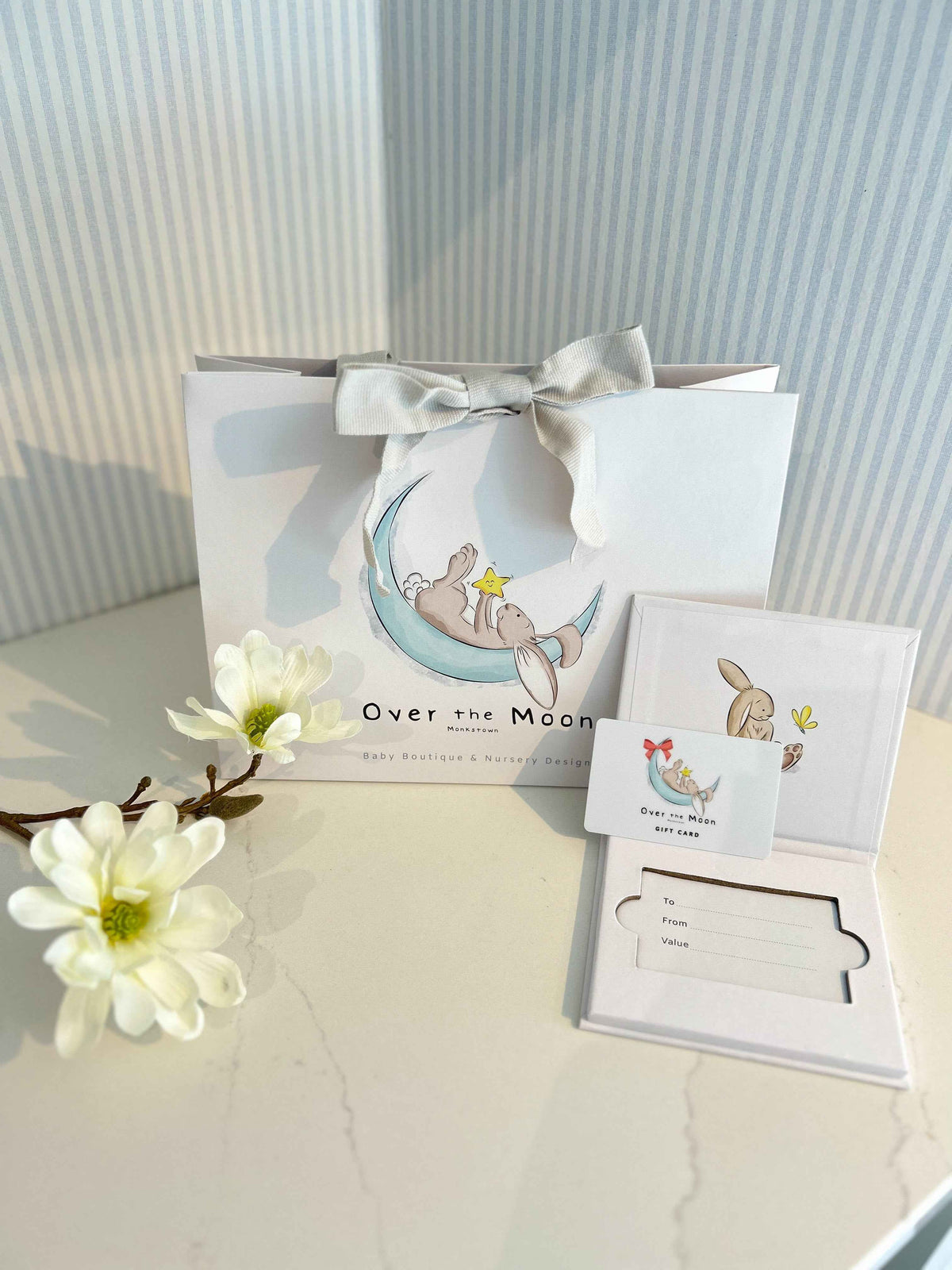 Over The Moon Gift Card (Physical Version) - Over The Moon