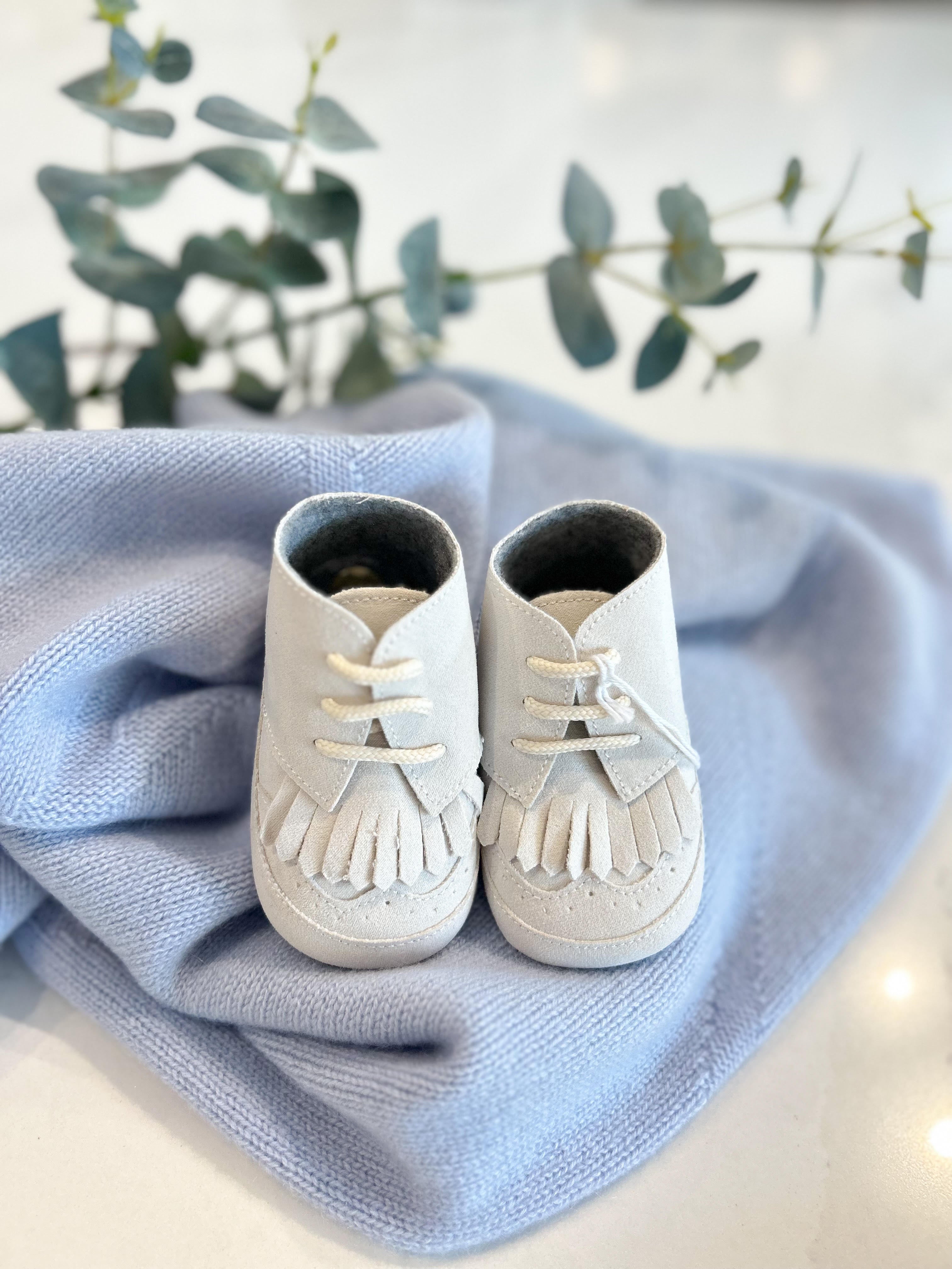 Suede Boots with Fringe - Ambarabá