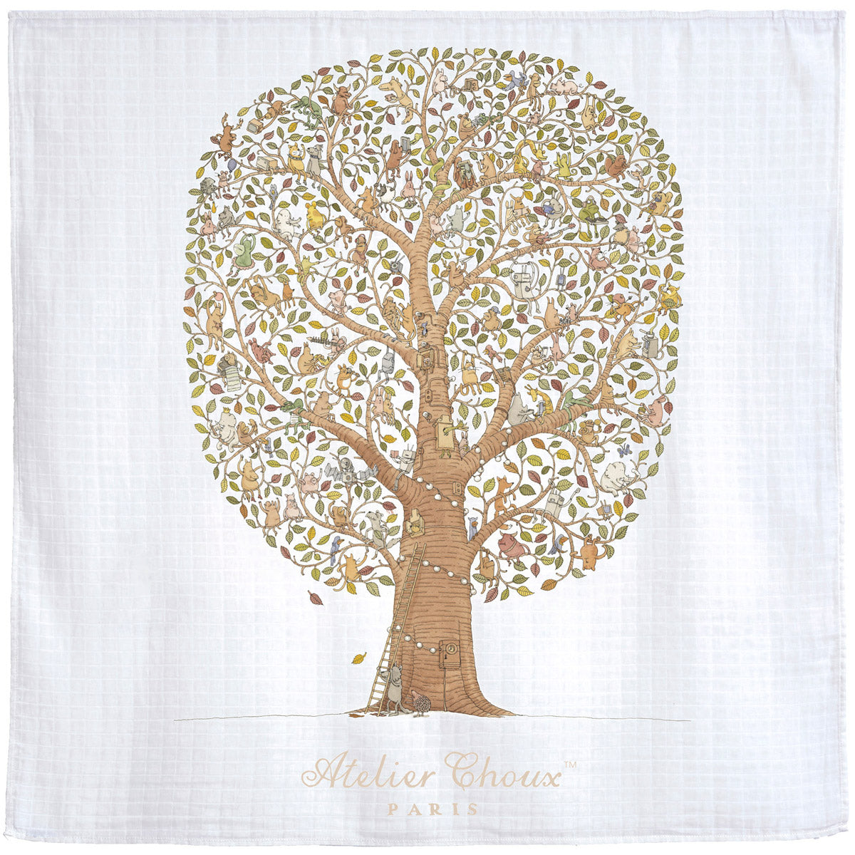 Muslin (Carrés) - Friends & Family Tree - Atelier Choux