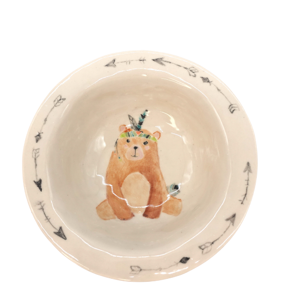 Porridge Bowl - Bear - By Georgi