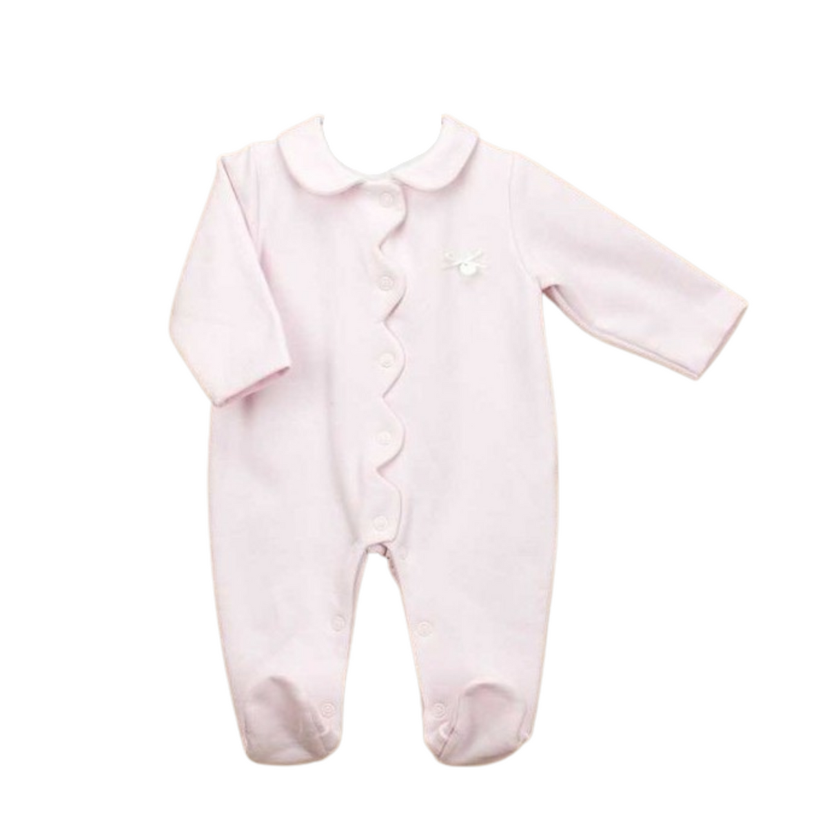 Scalloped Babygrow - Over The Moon