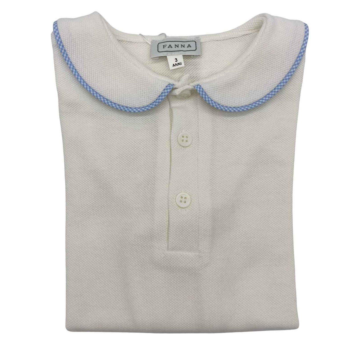 White Cotton Shirt with Trimmed Collar - Hugo - Over The Moon